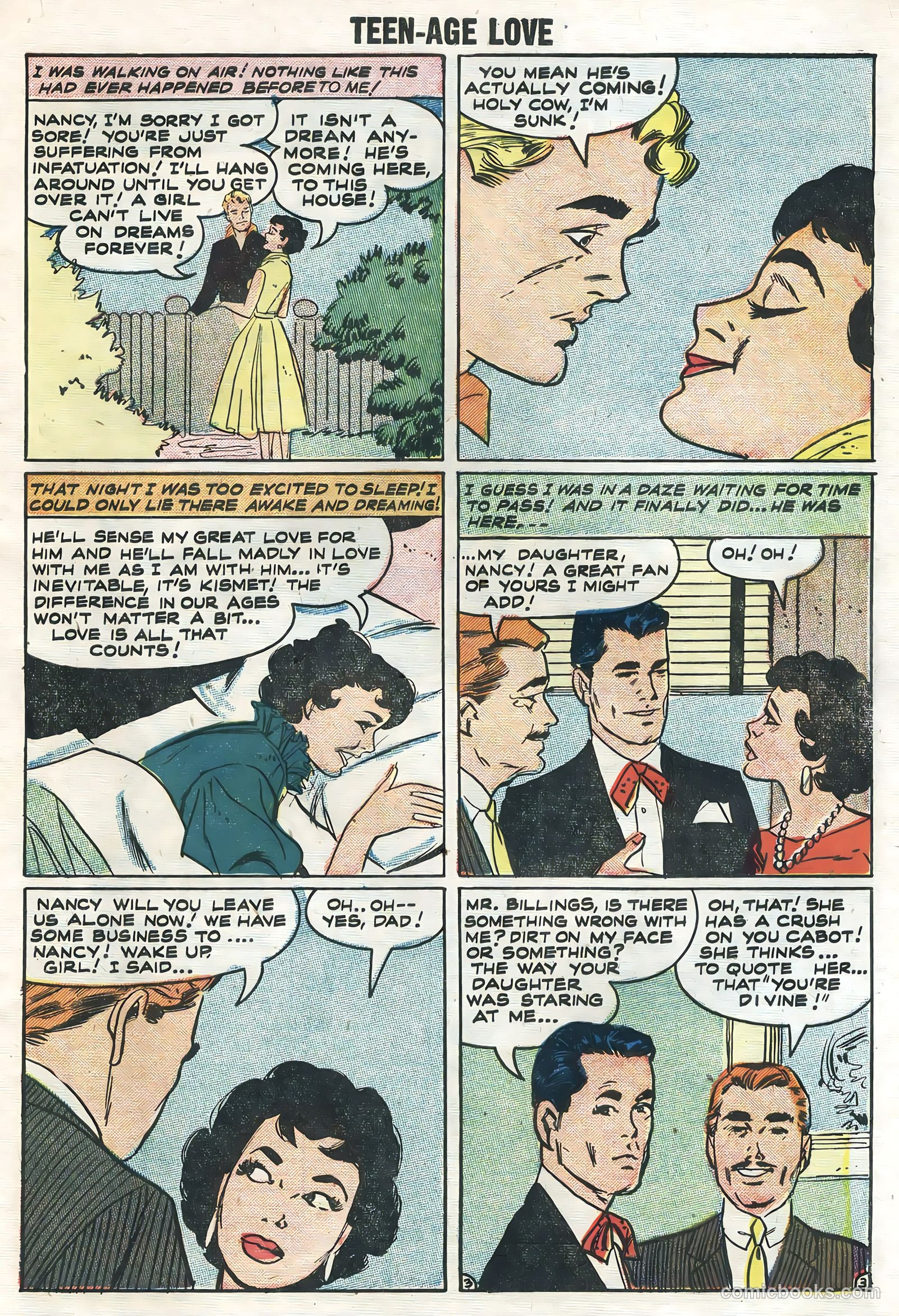 Teen-Age Love #4 (1958) — page 5 of 36