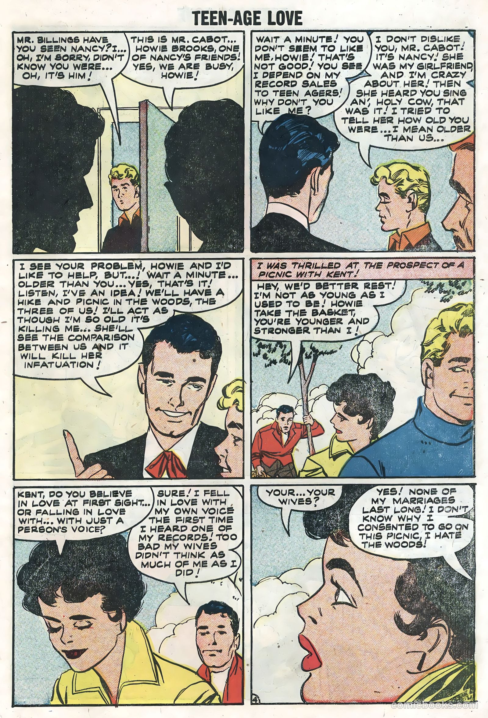 Teen-Age Love #4 (1958) — page 7 of 36