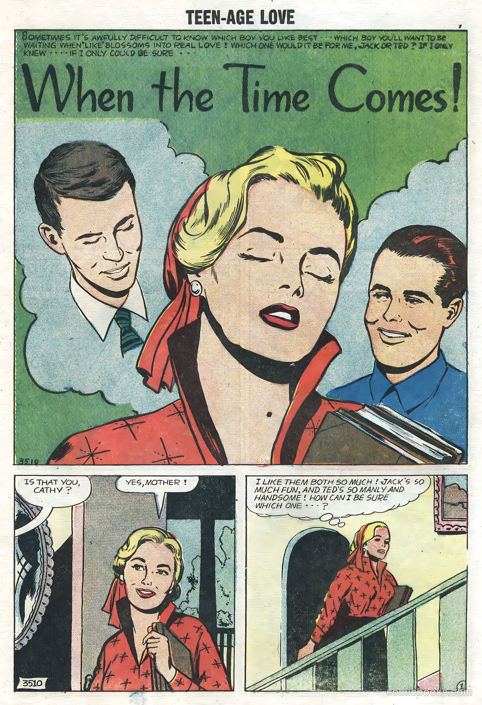 Teen-Age Love #4 (1958) — page 9 of 36
