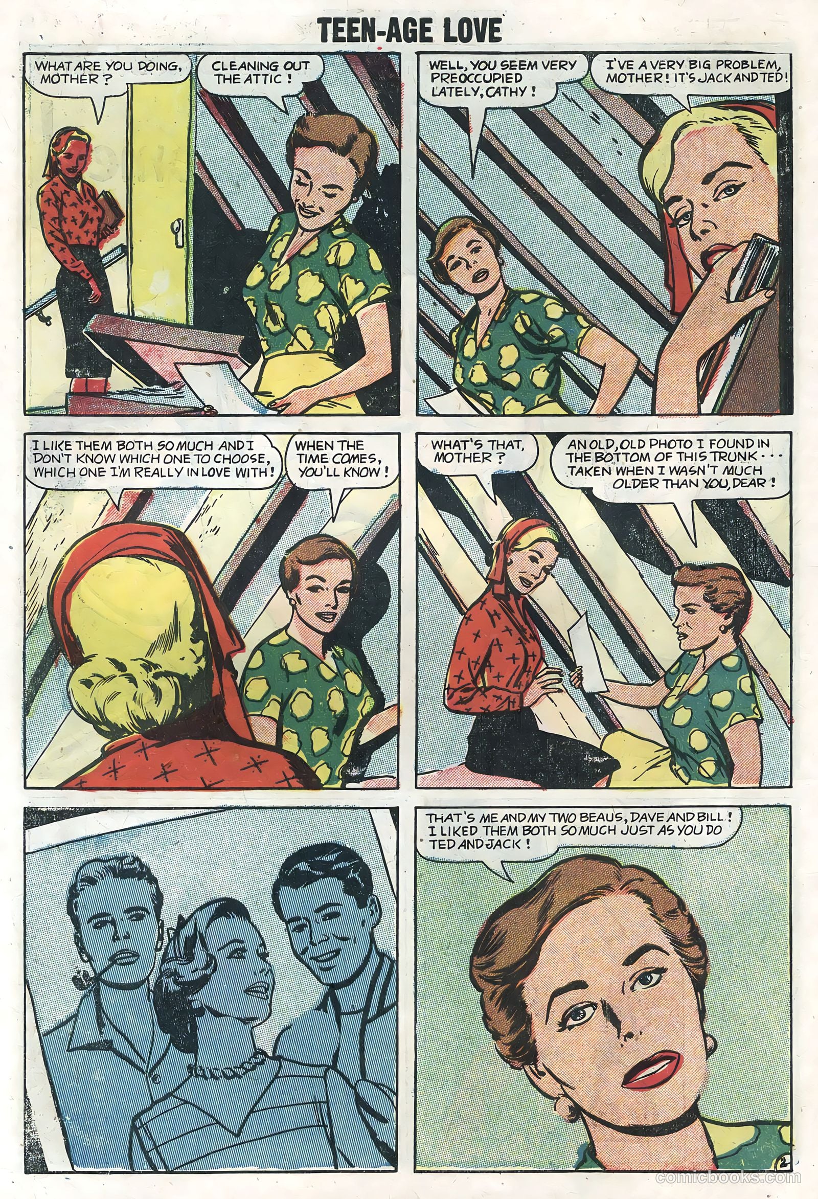 Teen-Age Love #4 (1958) — page 10 of 36