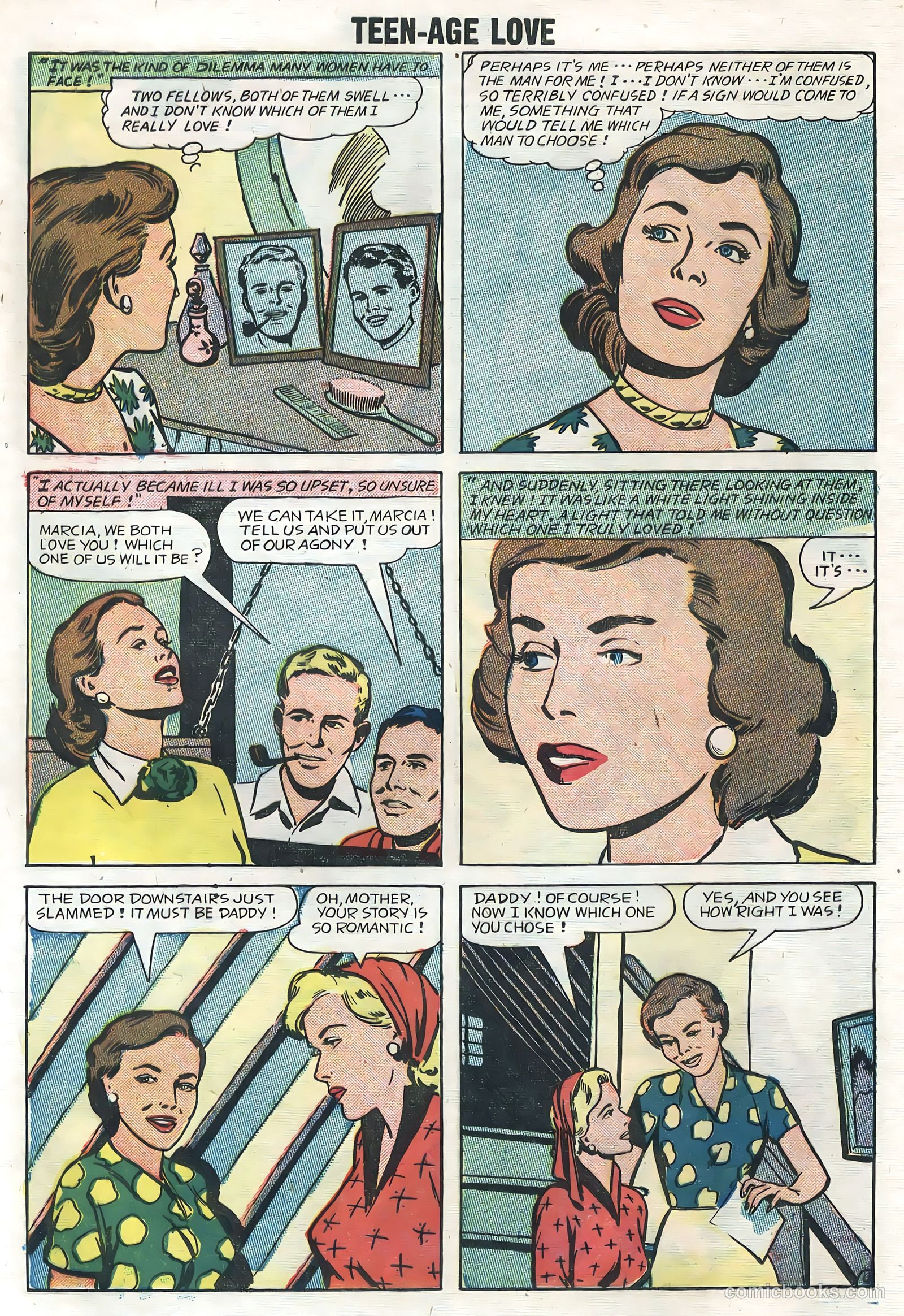 Teen-Age Love #4 (1958) — page 12 of 36