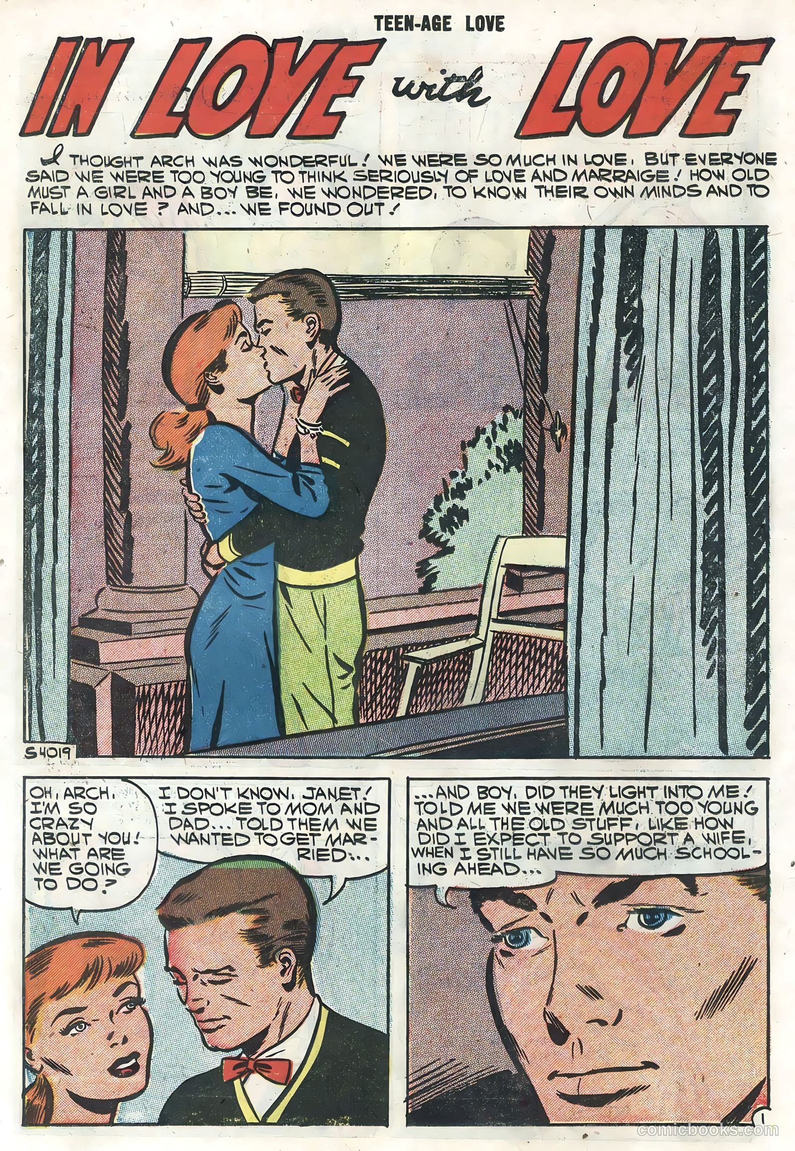 Teen-Age Love #4 (1958) — page 14 of 36
