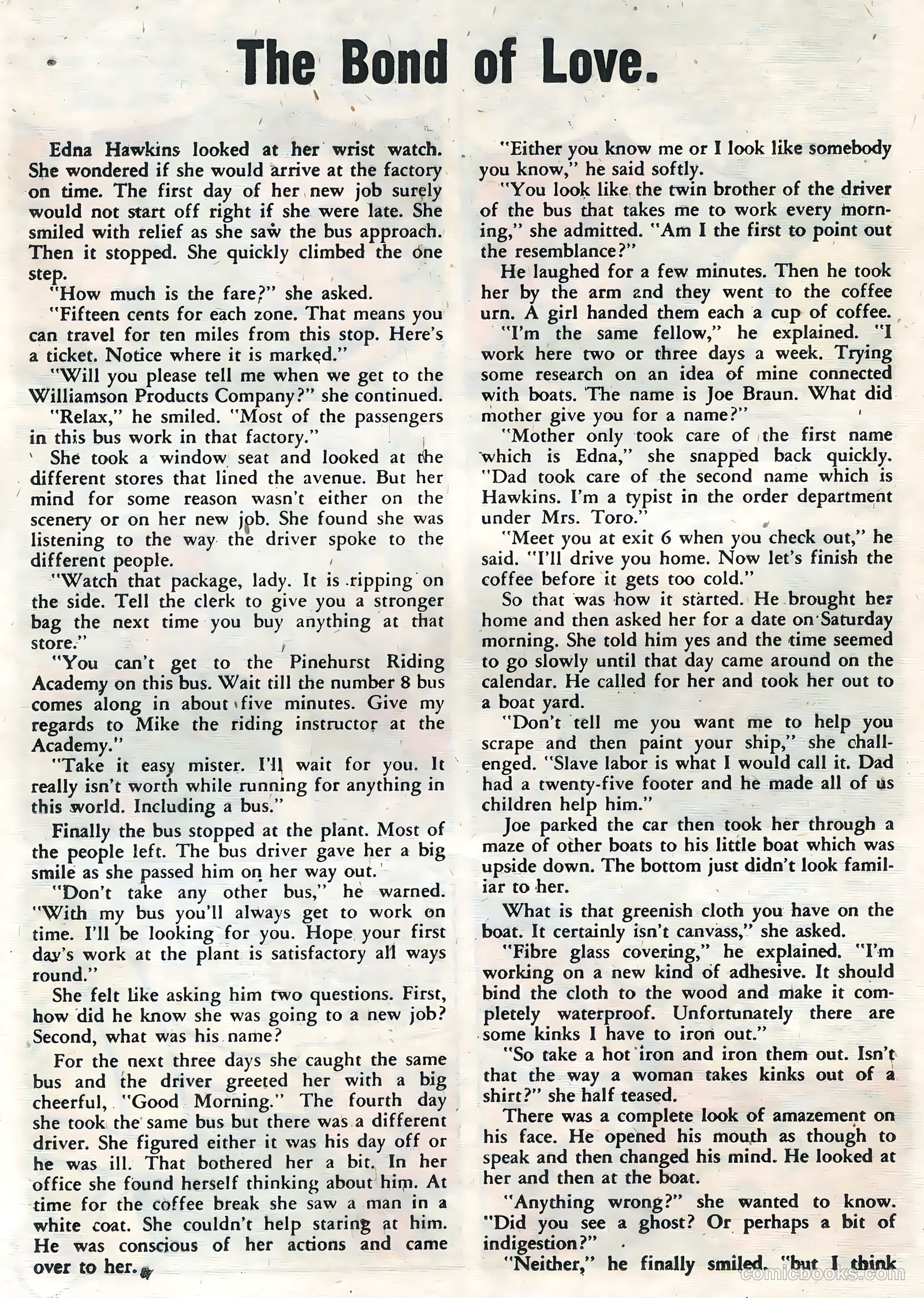 Teen-Age Love #4 (1958) — page 20 of 36