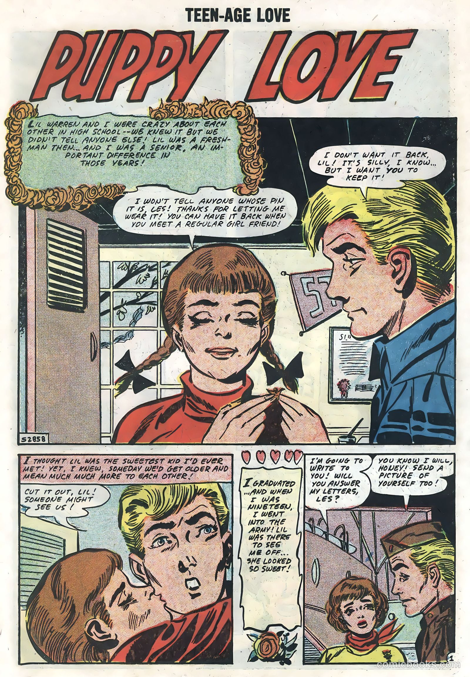 Teen-Age Love #4 (1958) — page 23 of 36
