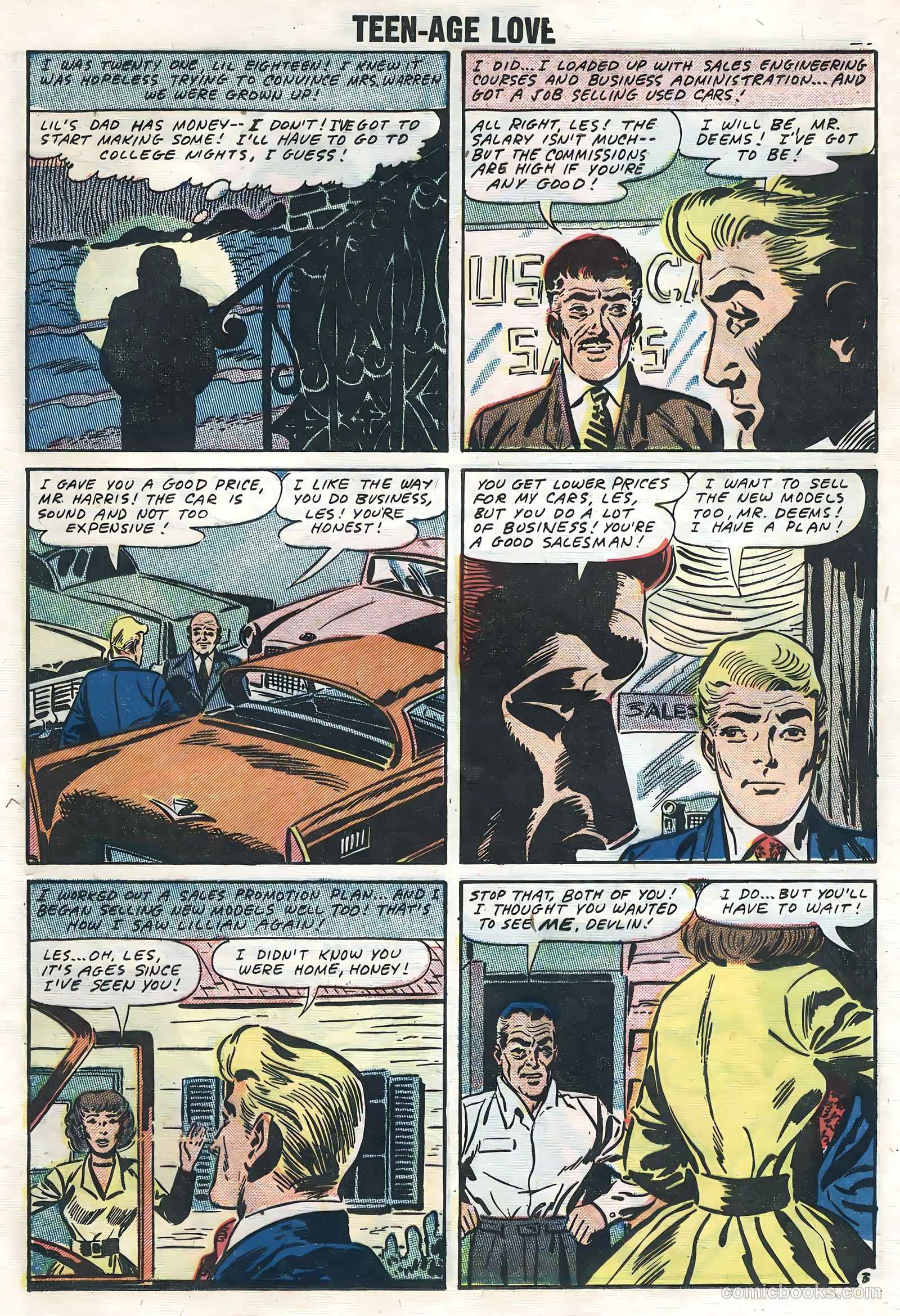 Teen-Age Love #4 (1958) — page 25 of 36