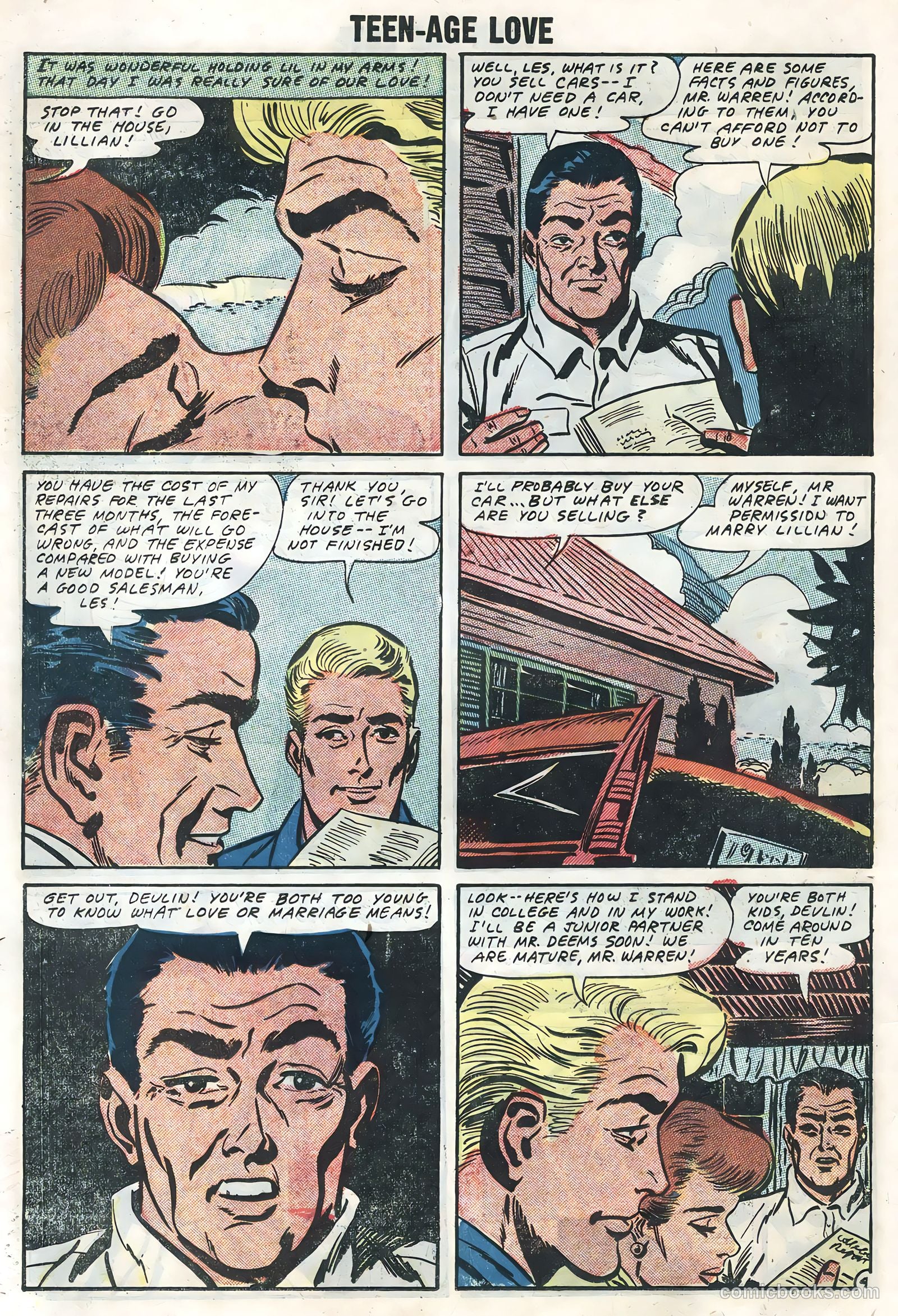 Teen-Age Love #4 (1958) — page 26 of 36