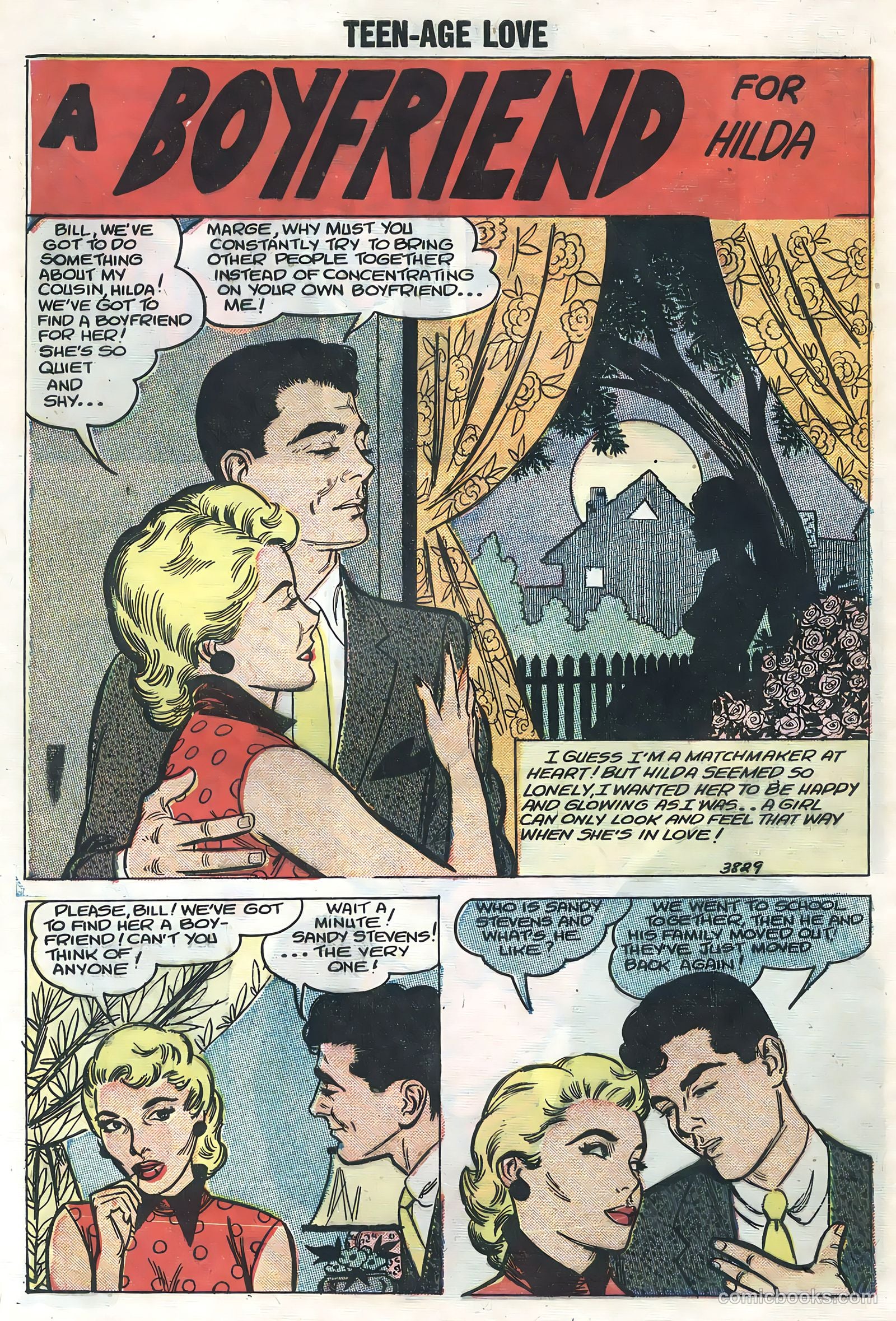 Teen-Age Love #4 (1958) — page 28 of 36