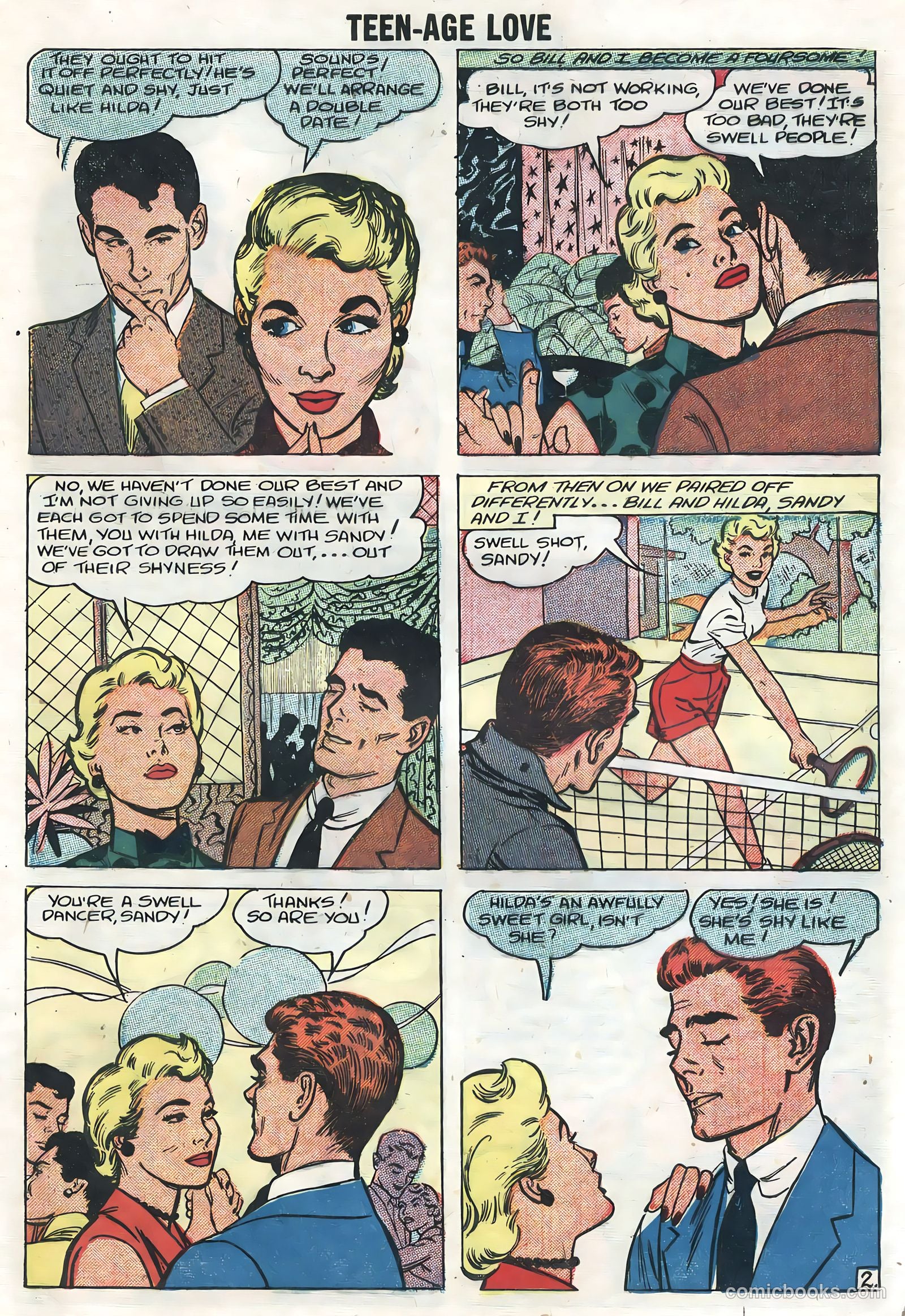 Teen-Age Love #4 (1958) — page 29 of 36