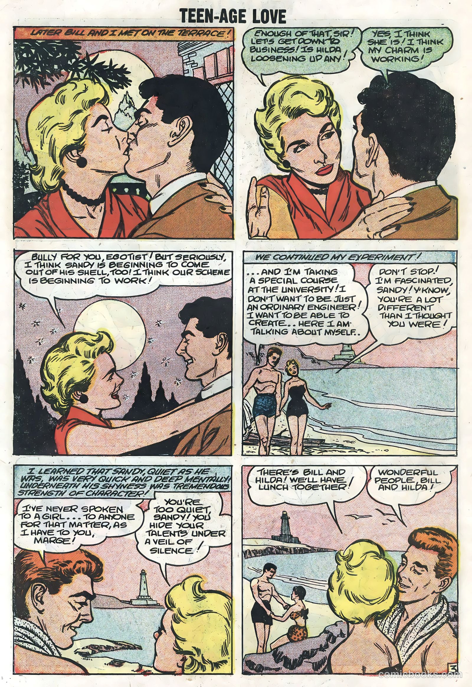 Teen-Age Love #4 (1958) — page 30 of 36