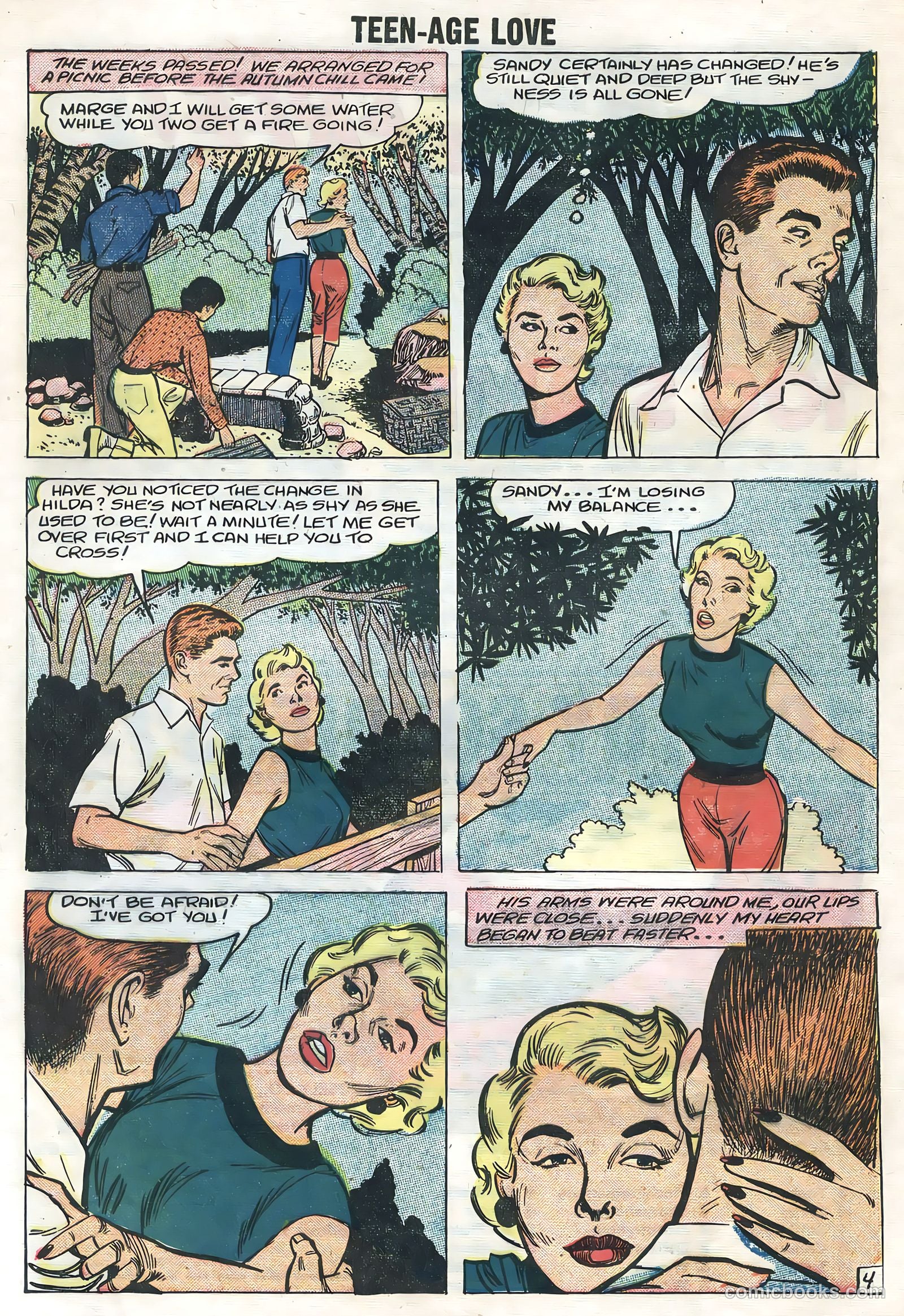 Teen-Age Love #4 (1958) — page 32 of 36