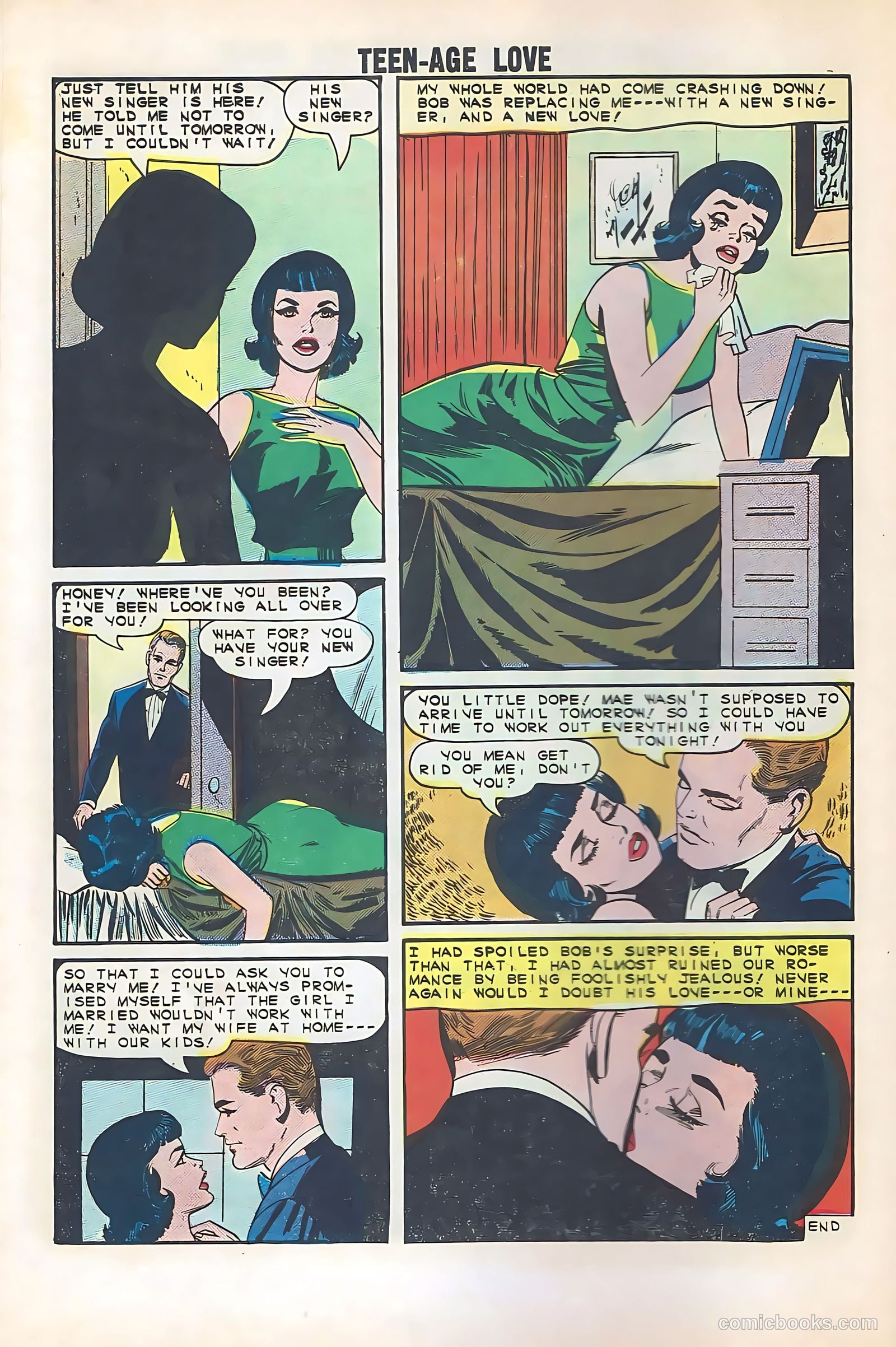 Teen-Age Love #40 (1965) — page 10 of 36