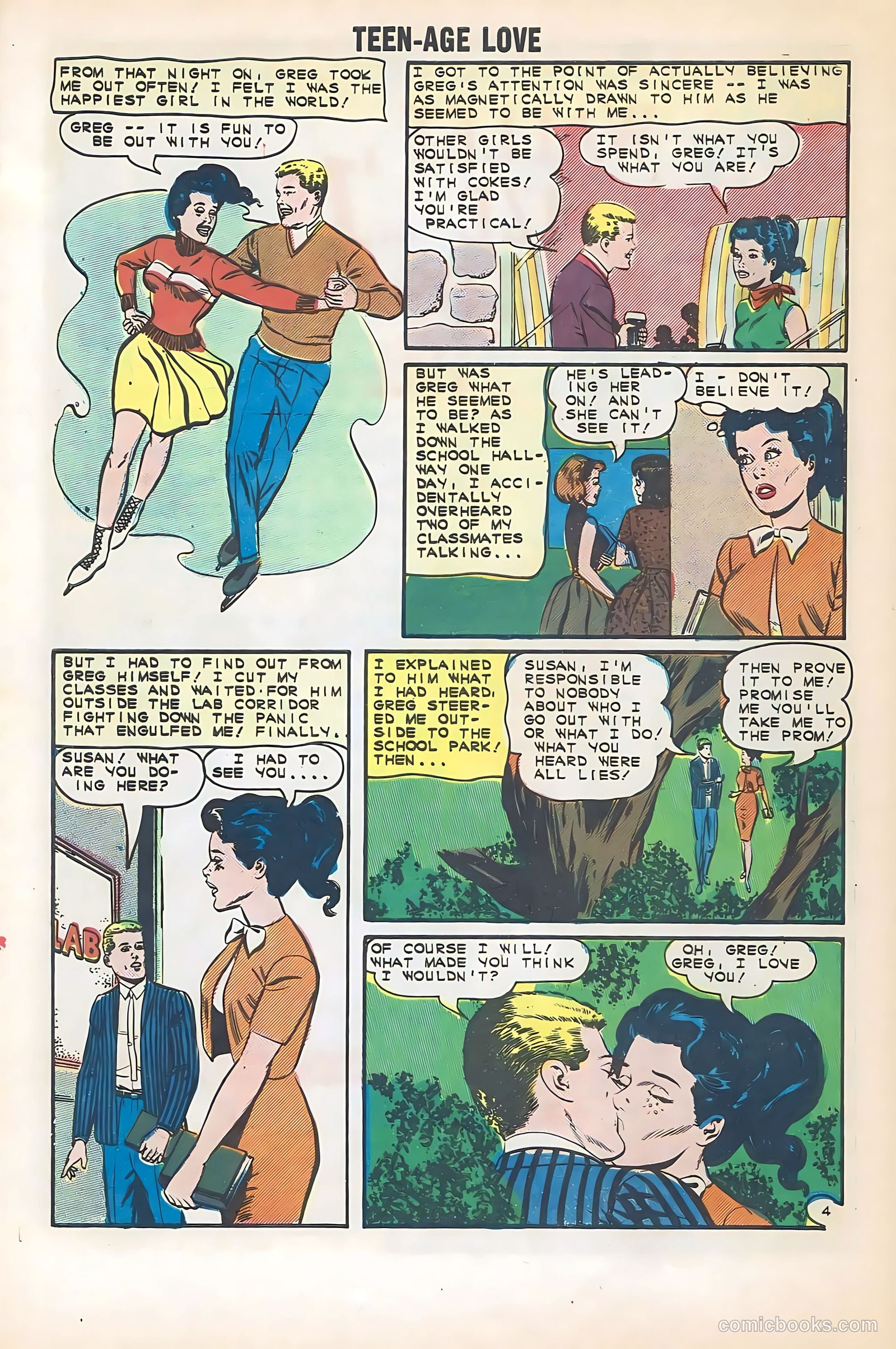 Teen-Age Love #40 (1965) — page 32 of 36
