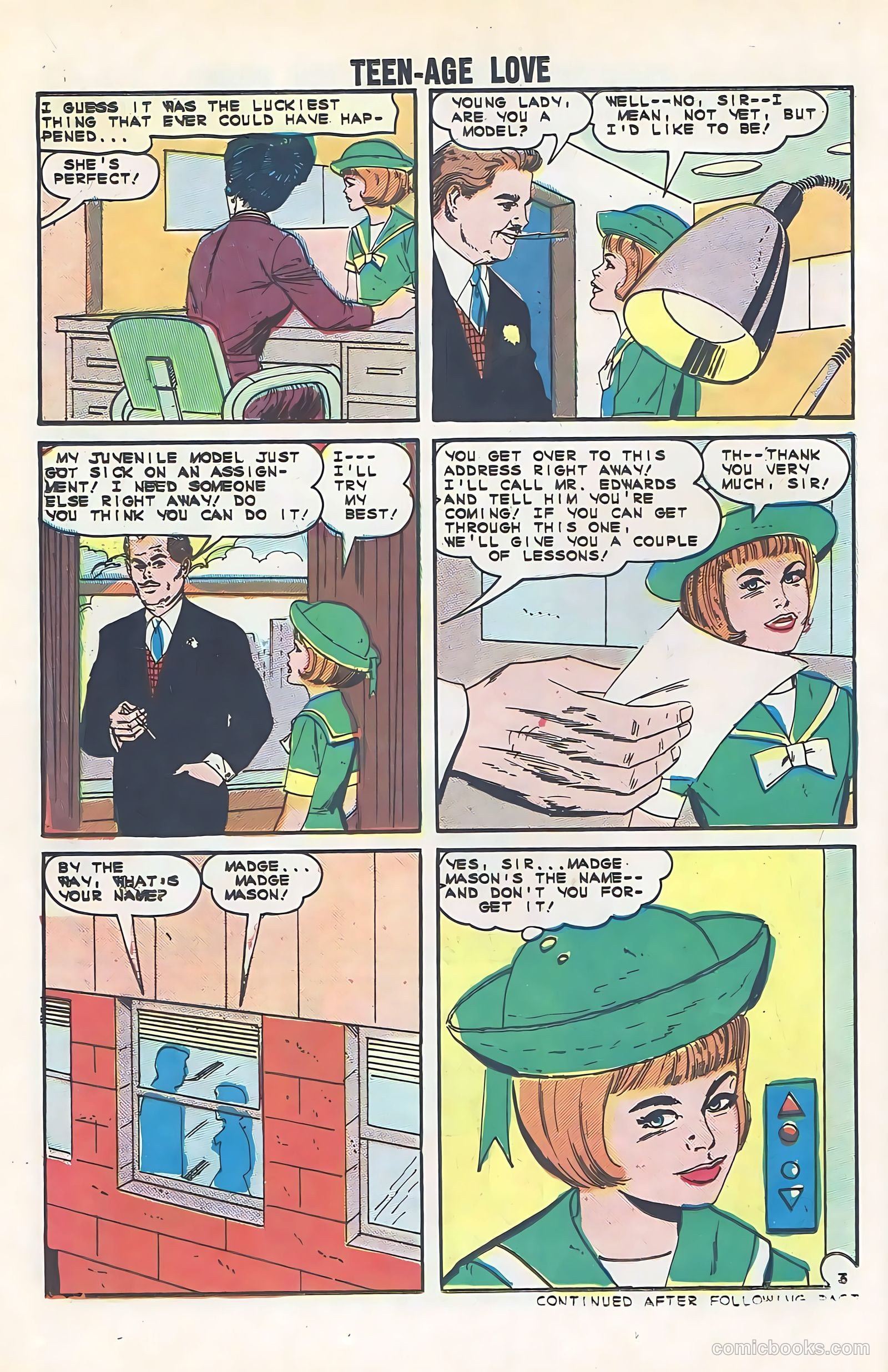 Teen-Age Love #41 (1965) — page 14 of 36