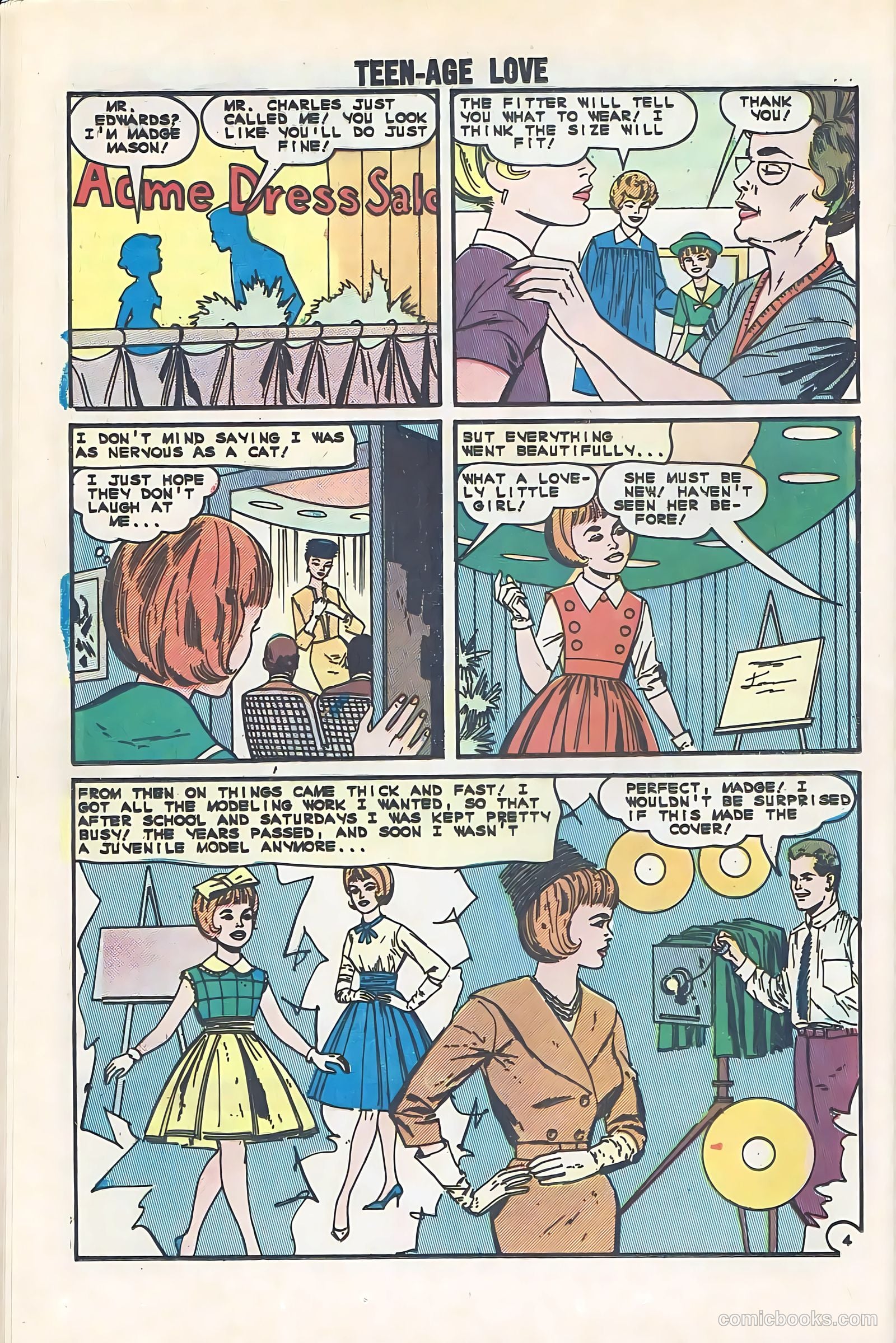 Teen-Age Love #41 (1965) — page 16 of 36