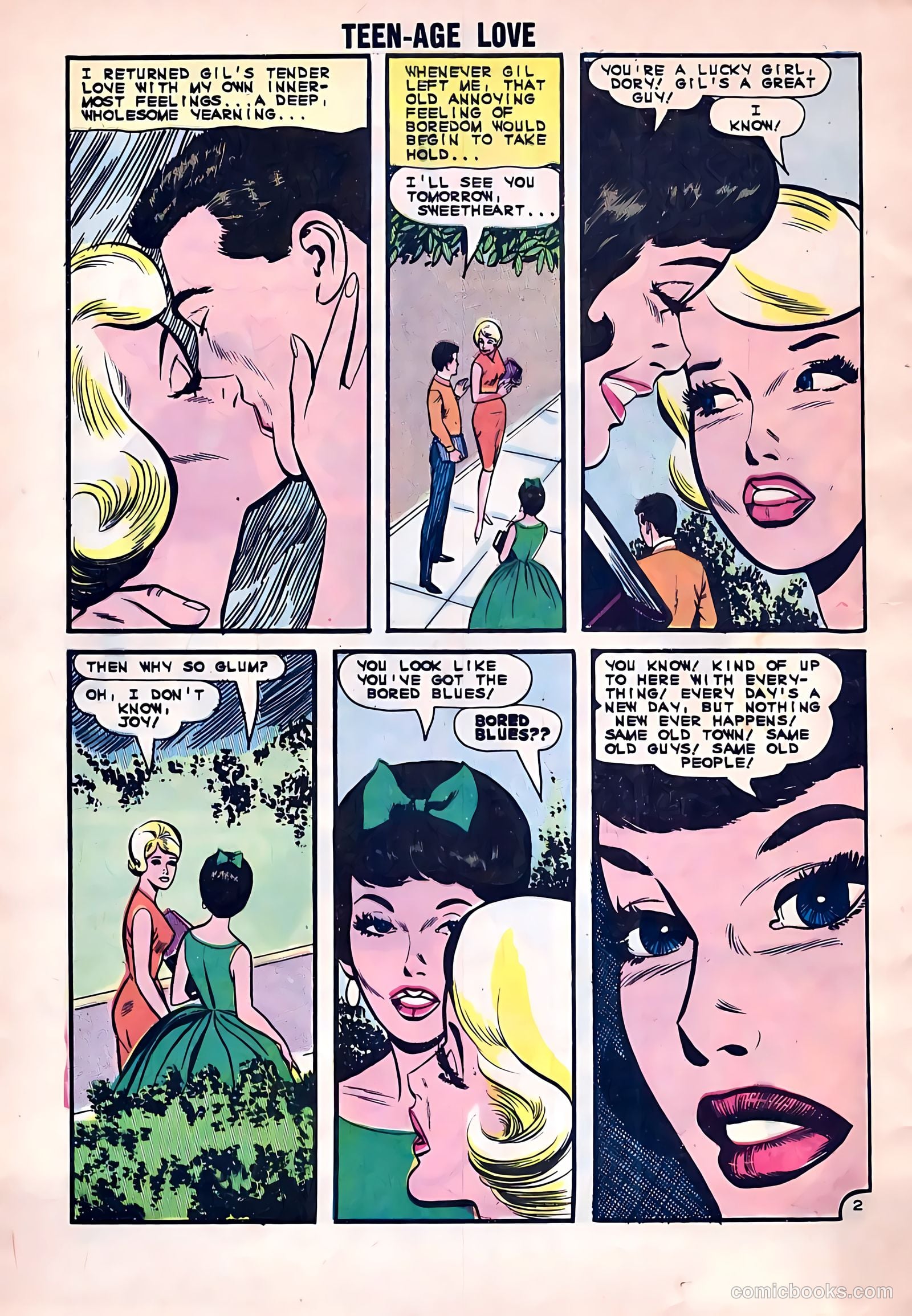 Teen-Age Love #43 (1965) — page 4 of 36