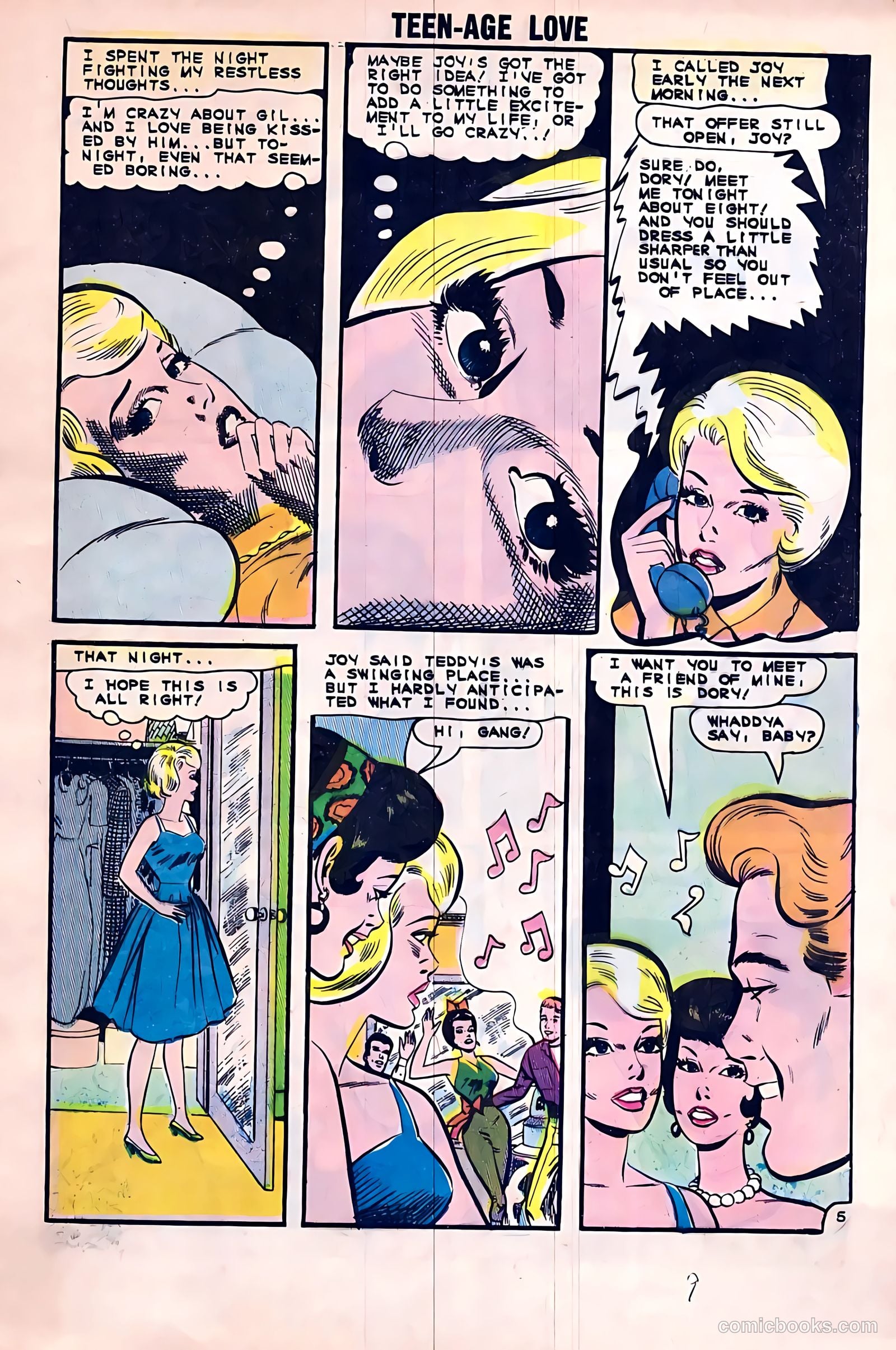 Teen-Age Love #43 (1965) — page 9 of 36