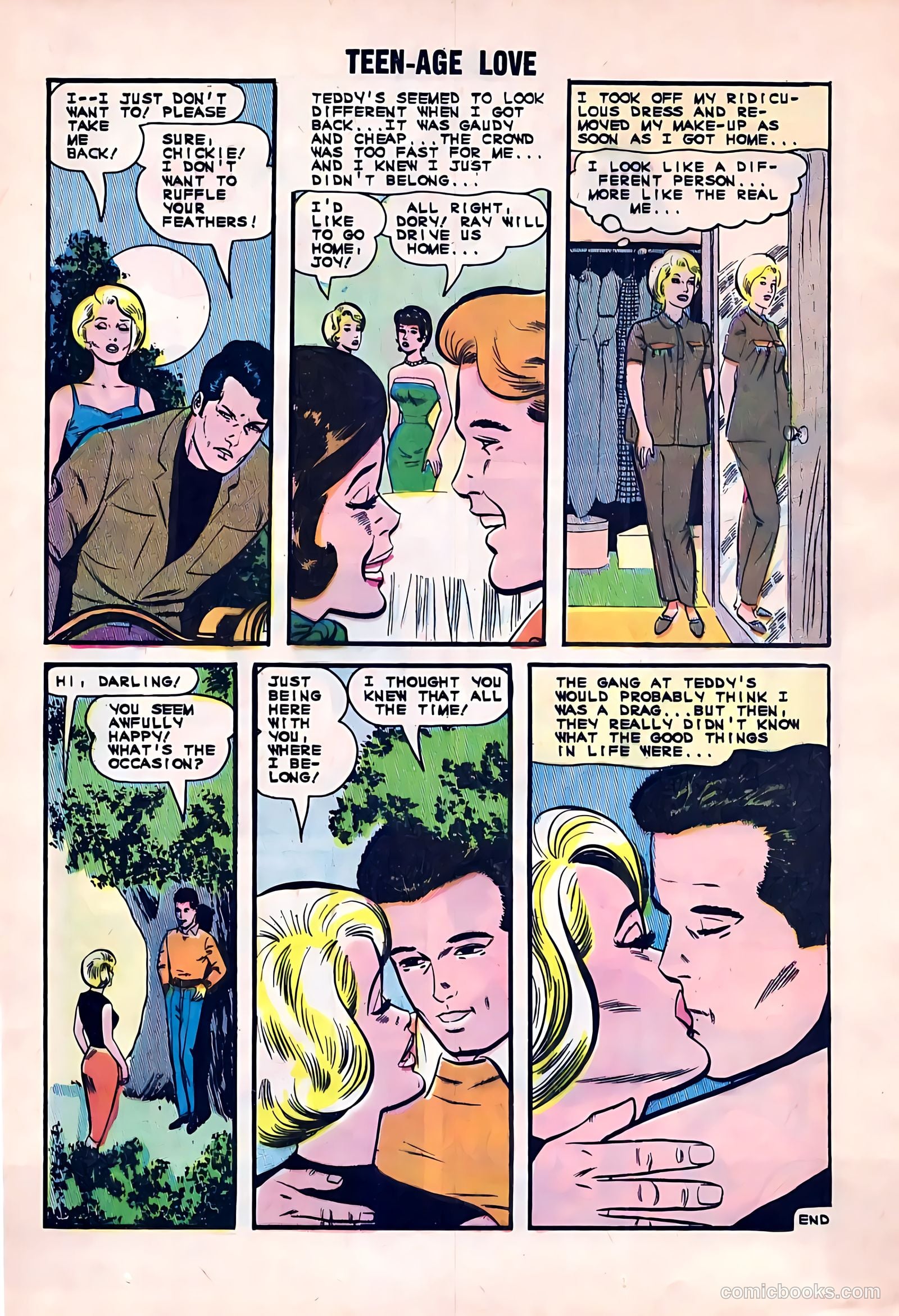 Teen-Age Love #43 (1965) — page 12 of 36