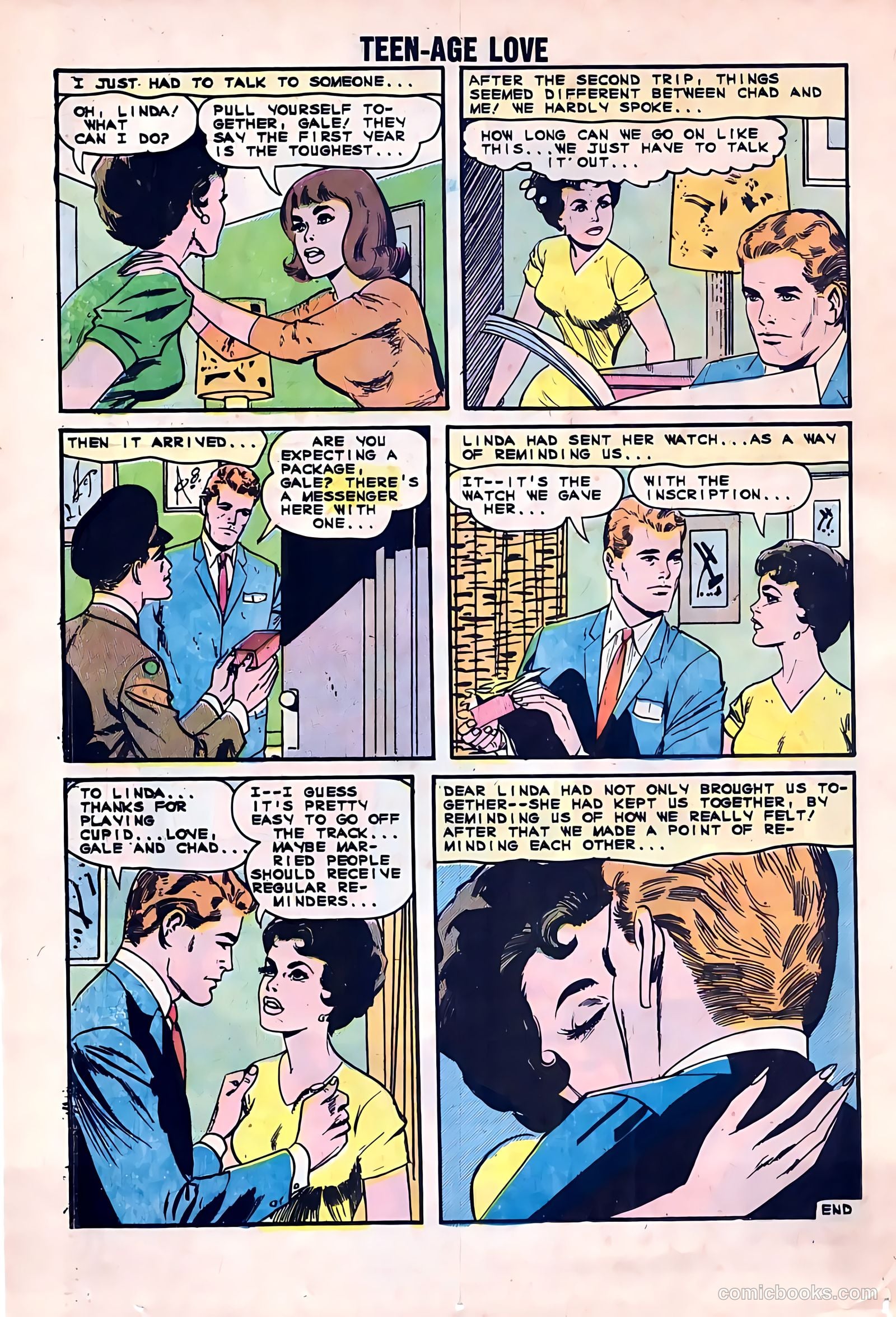 Teen-Age Love #43 (1965) — page 22 of 36