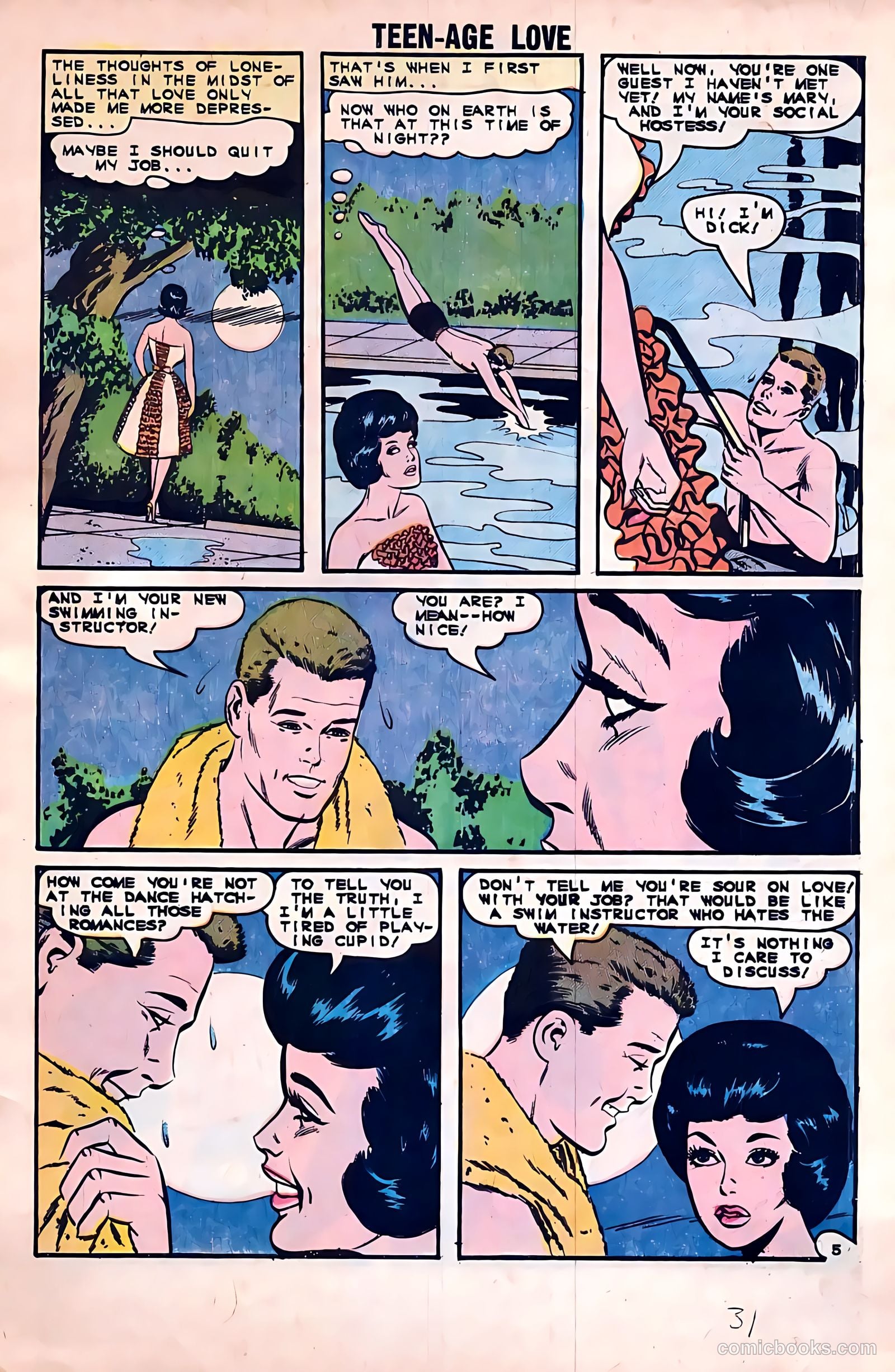 Teen-Age Love #43 (1965) — page 31 of 36