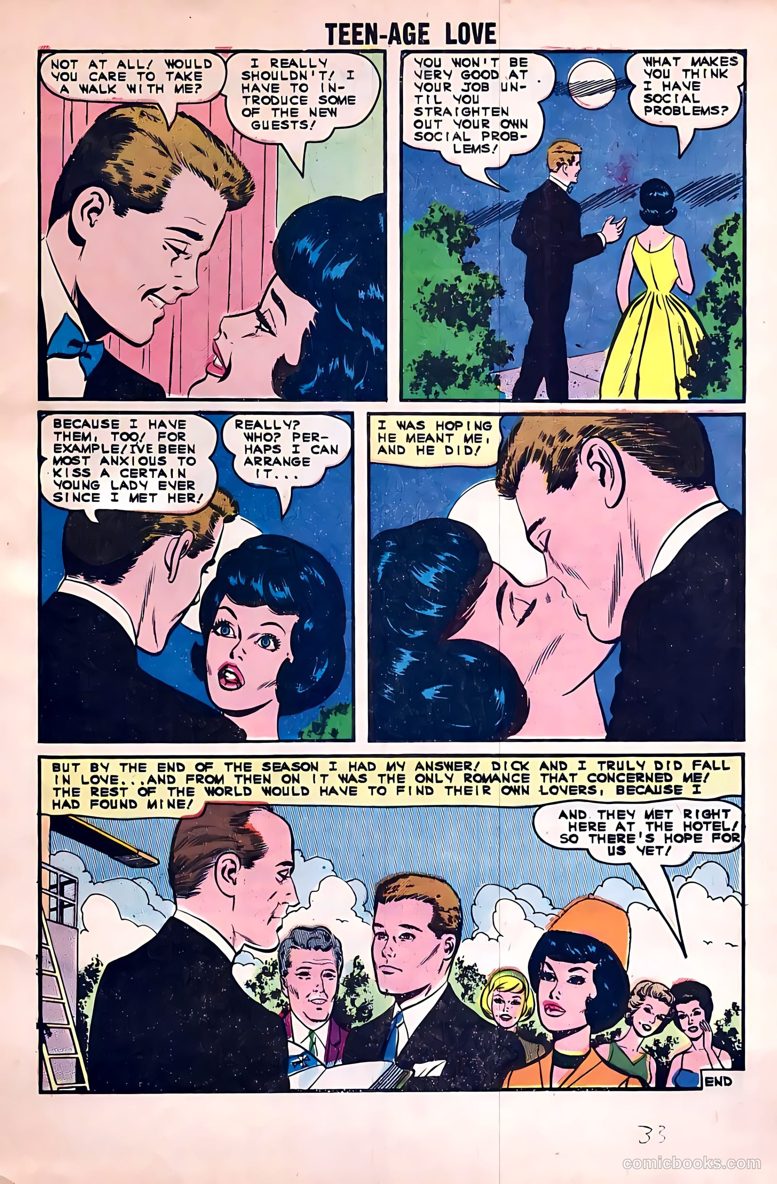 Teen-Age Love #43 (1965) — page 33 of 36