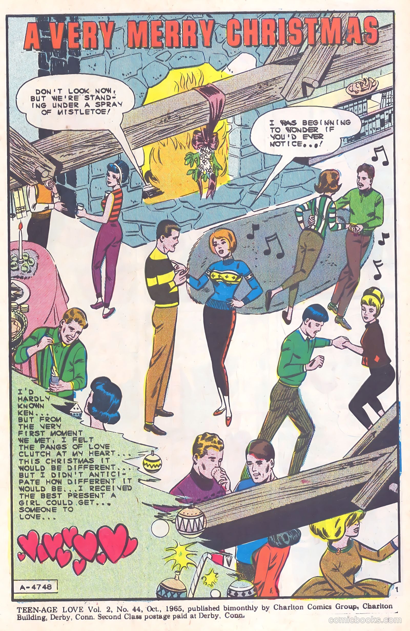 Teen-Age Love #44 (1965) — page 3 of 36