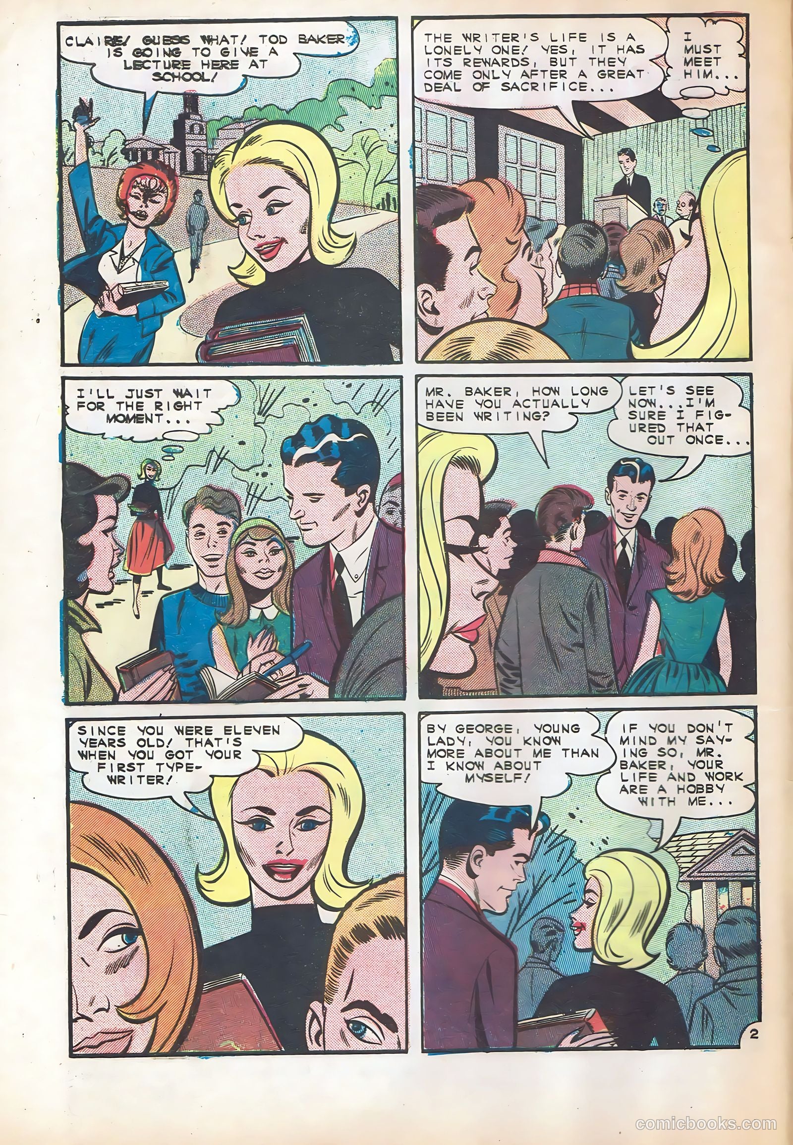 Teen-Age Love #45 (1965) — page 4 of 36