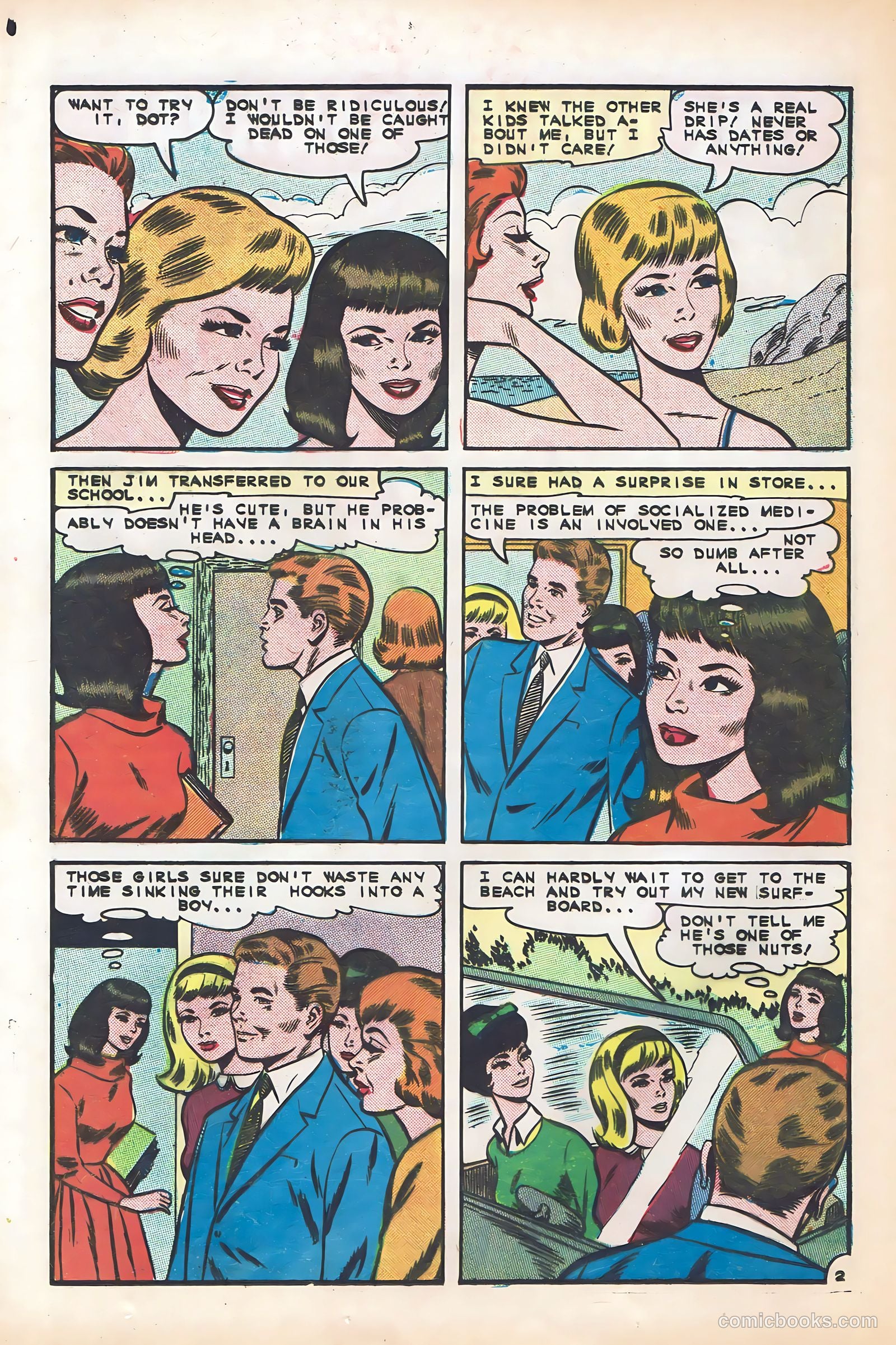 Teen-Age Love #45 (1965) — page 16 of 36