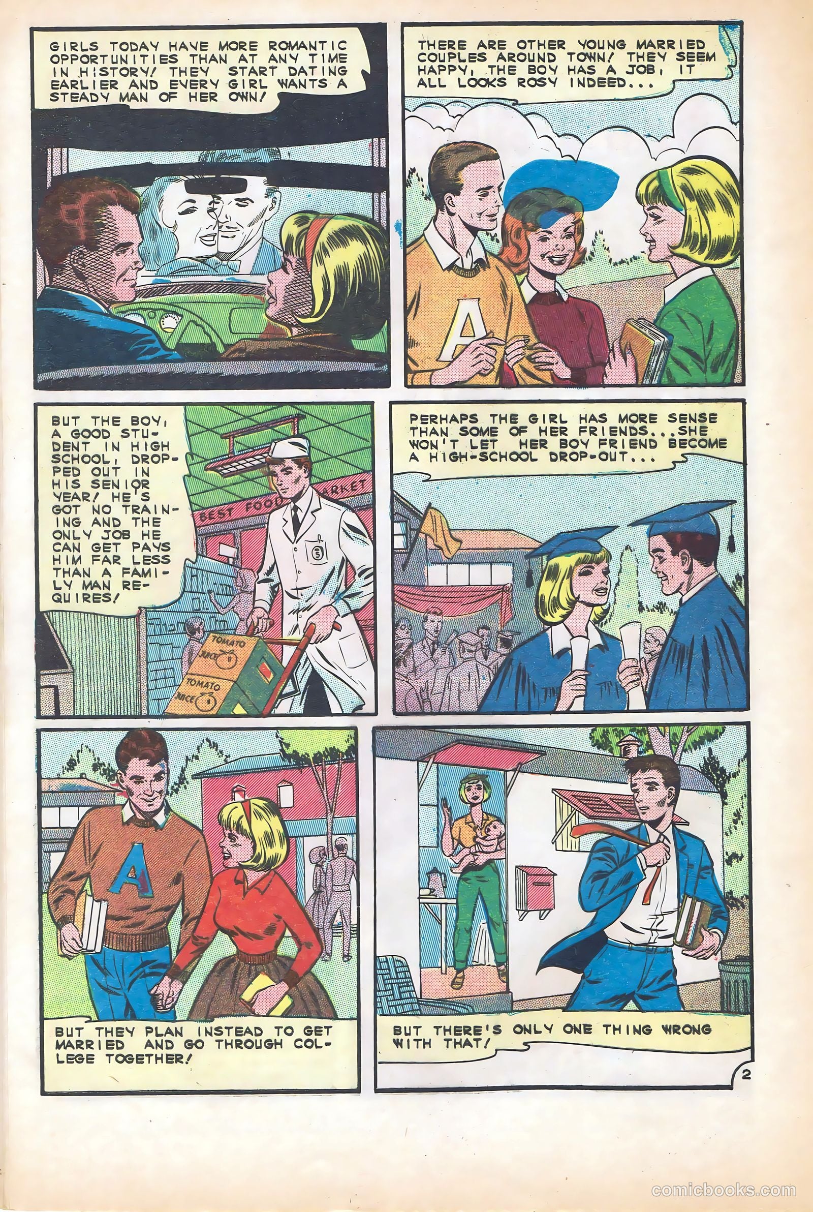 Teen-Age Love #45 (1965) — page 32 of 36