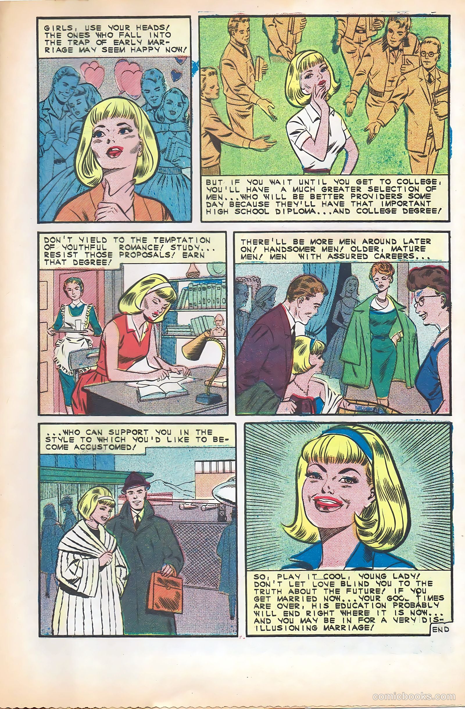 Teen-Age Love #45 (1965) — page 33 of 36