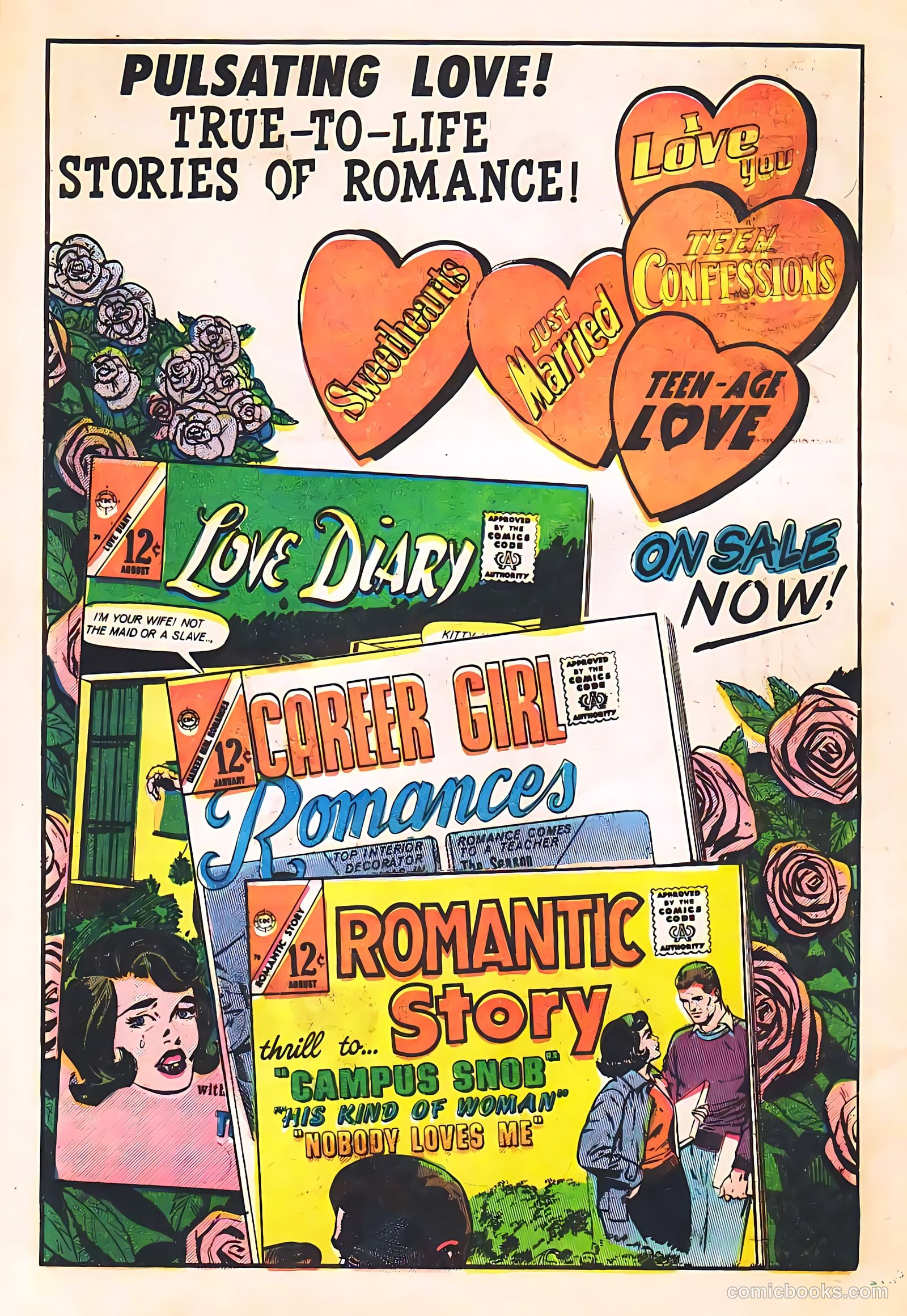 Teen-Age Love #46 (1966) — page 8 of 36
