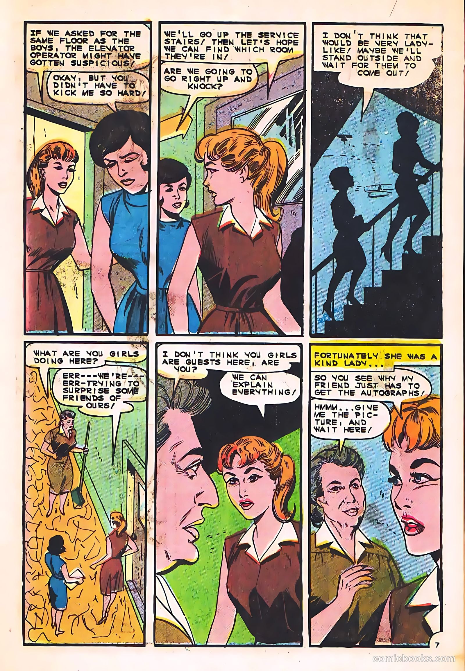Teen-Age Love #46 (1966) — page 21 of 36