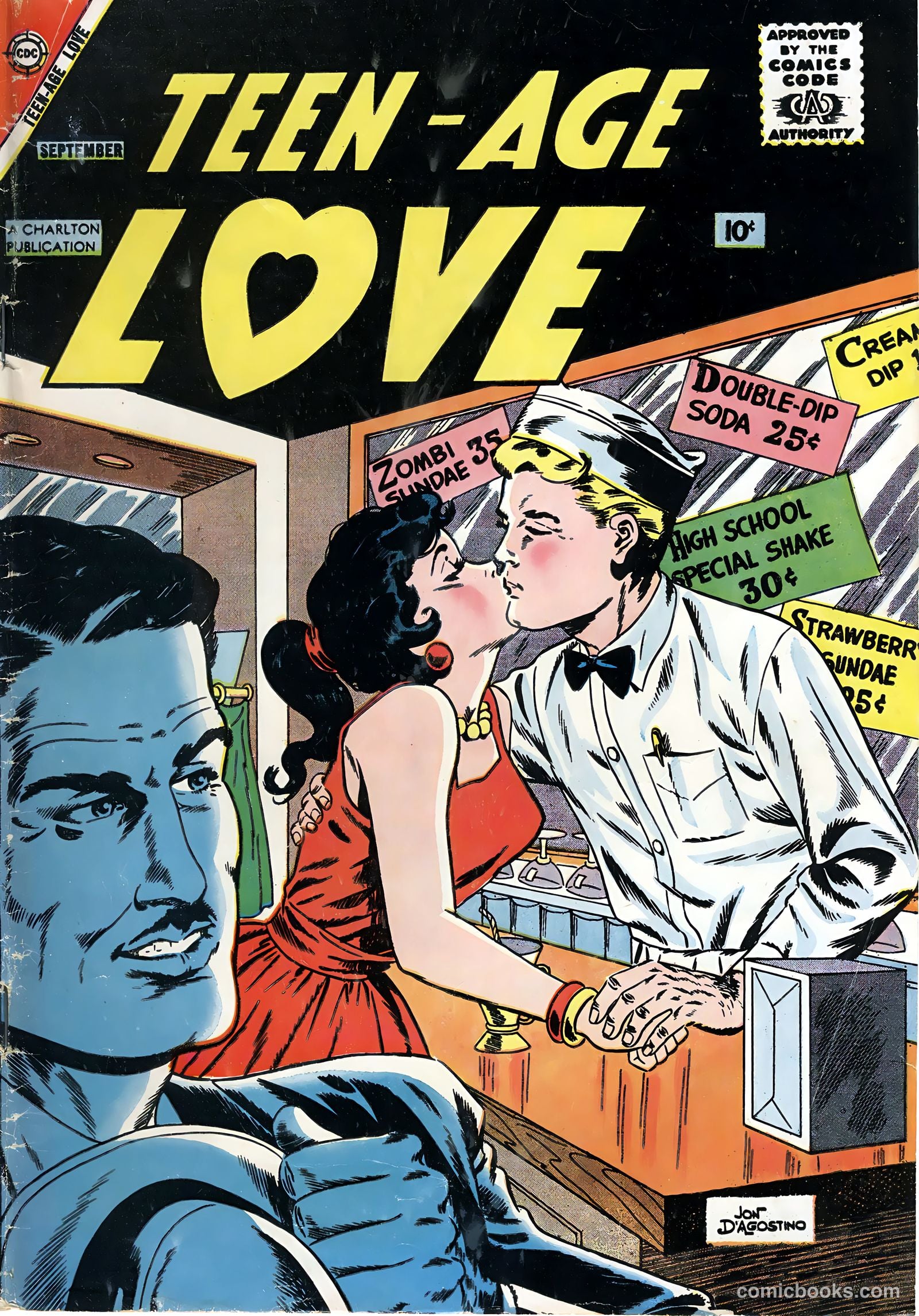 Teen-Age Love #5 (1958) — page 1 of 36
