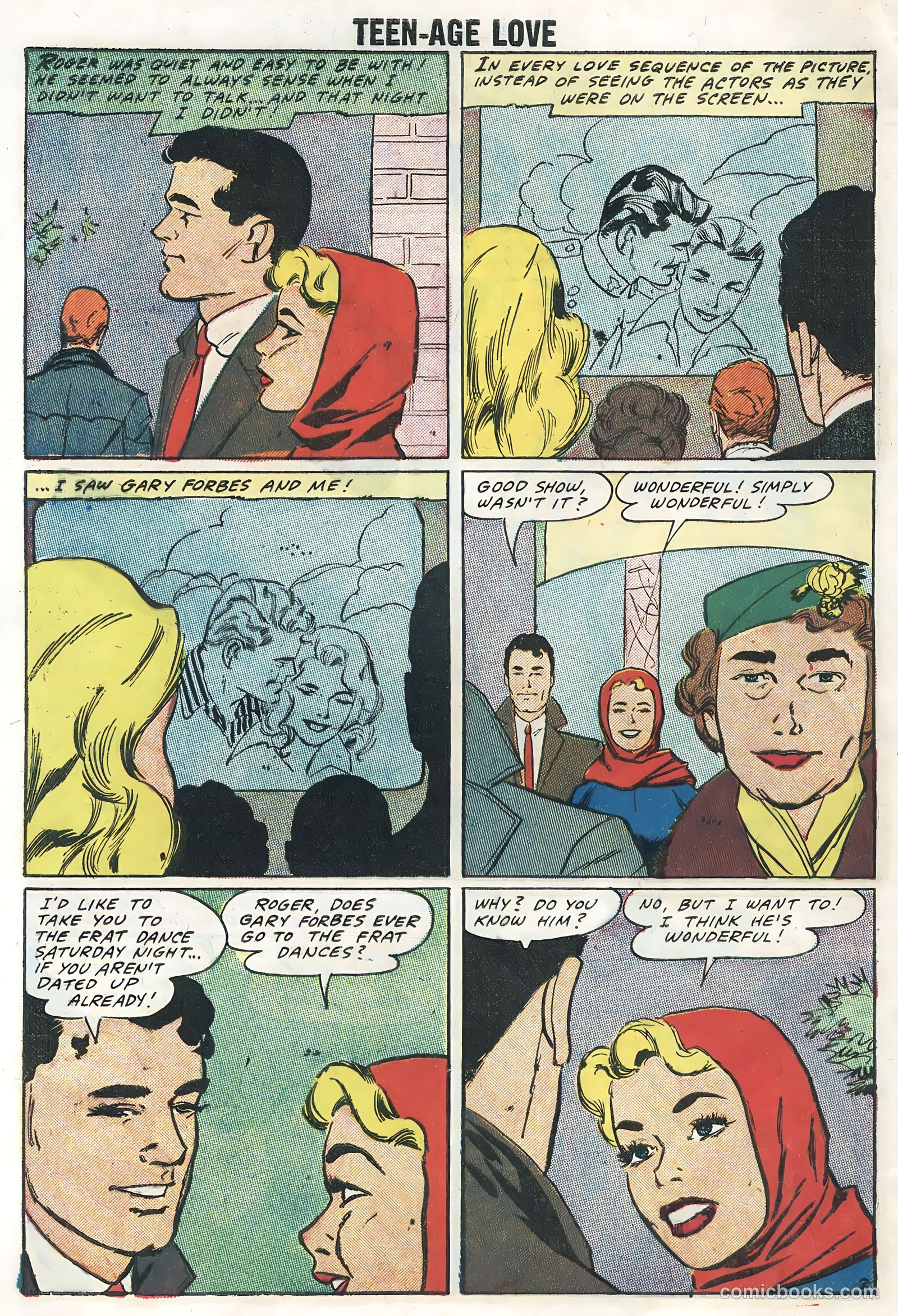 Teen-Age Love #5 (1958) — page 4 of 36