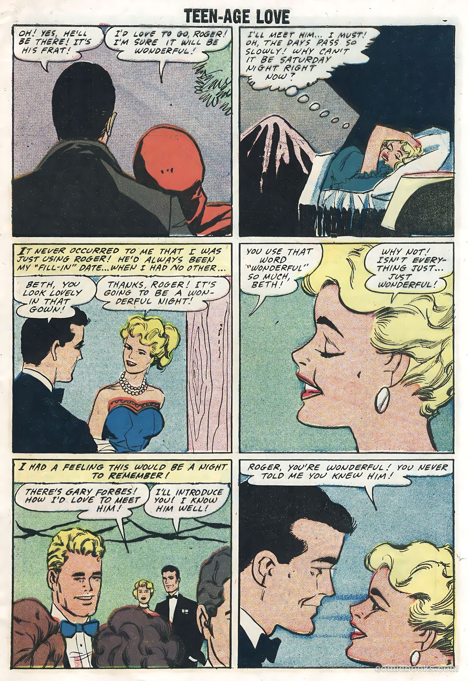 Teen-Age Love #5 (1958) — page 5 of 36