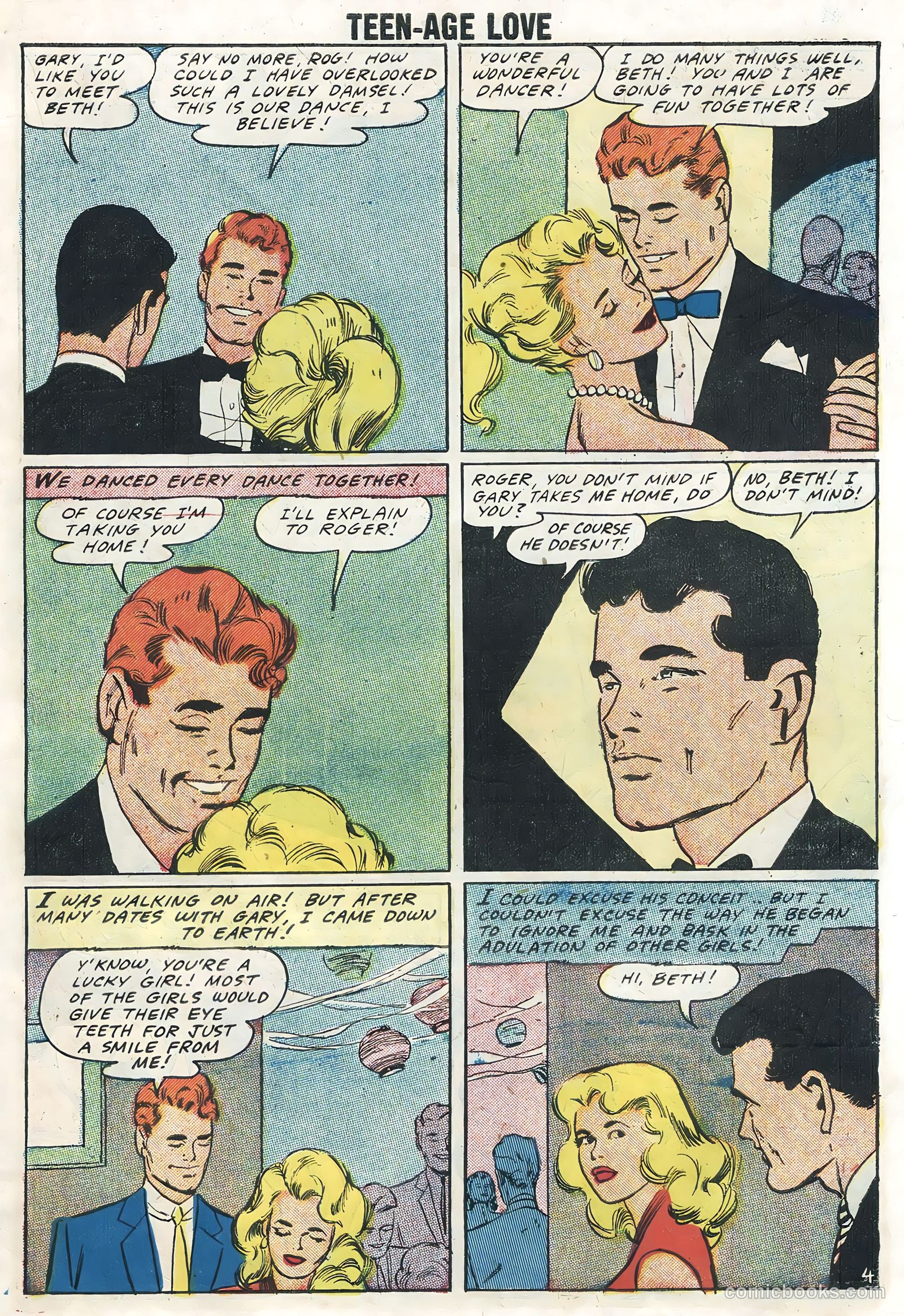 Teen-Age Love #5 (1958) — page 7 of 36