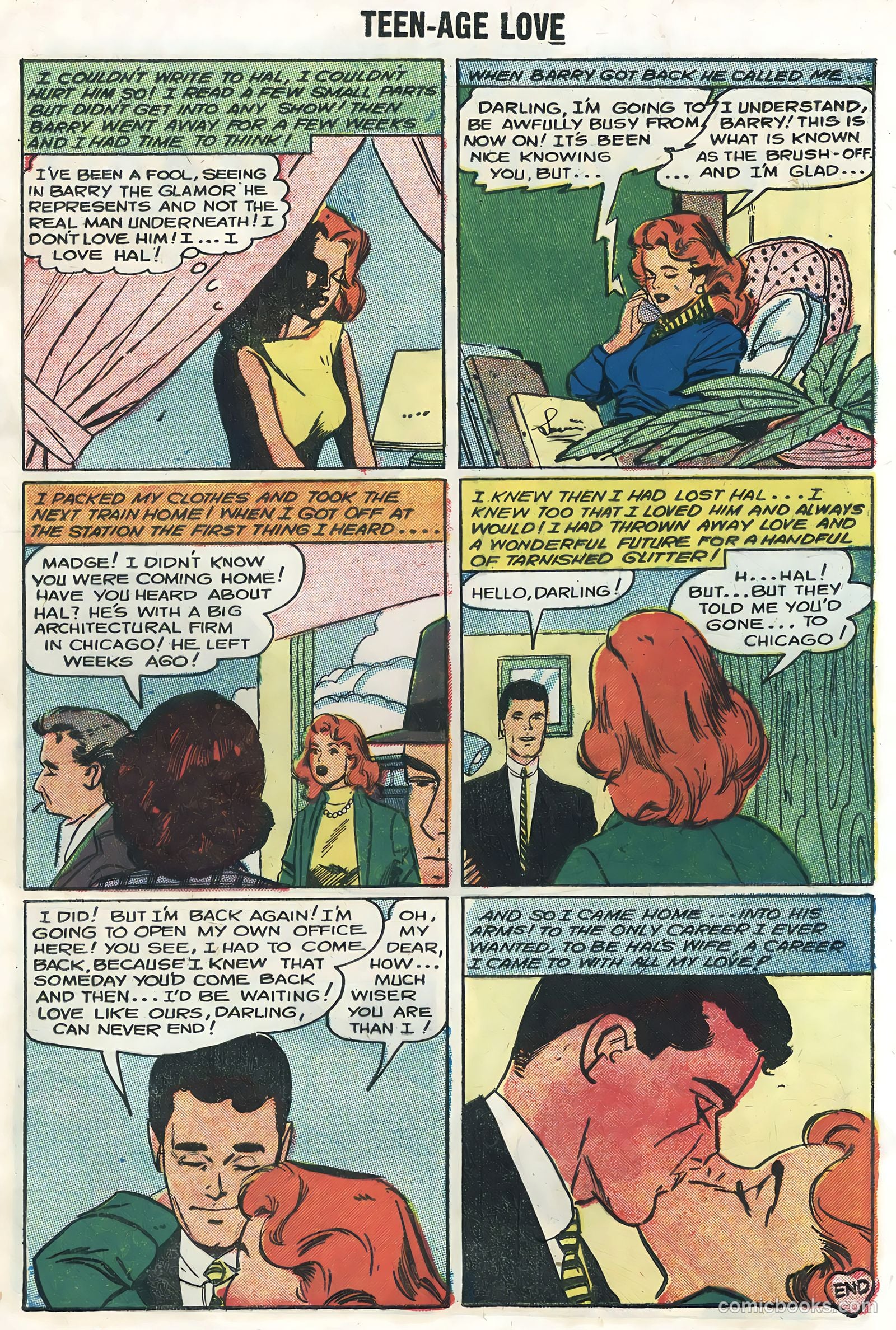 Teen-Age Love #5 (1958) — page 13 of 36