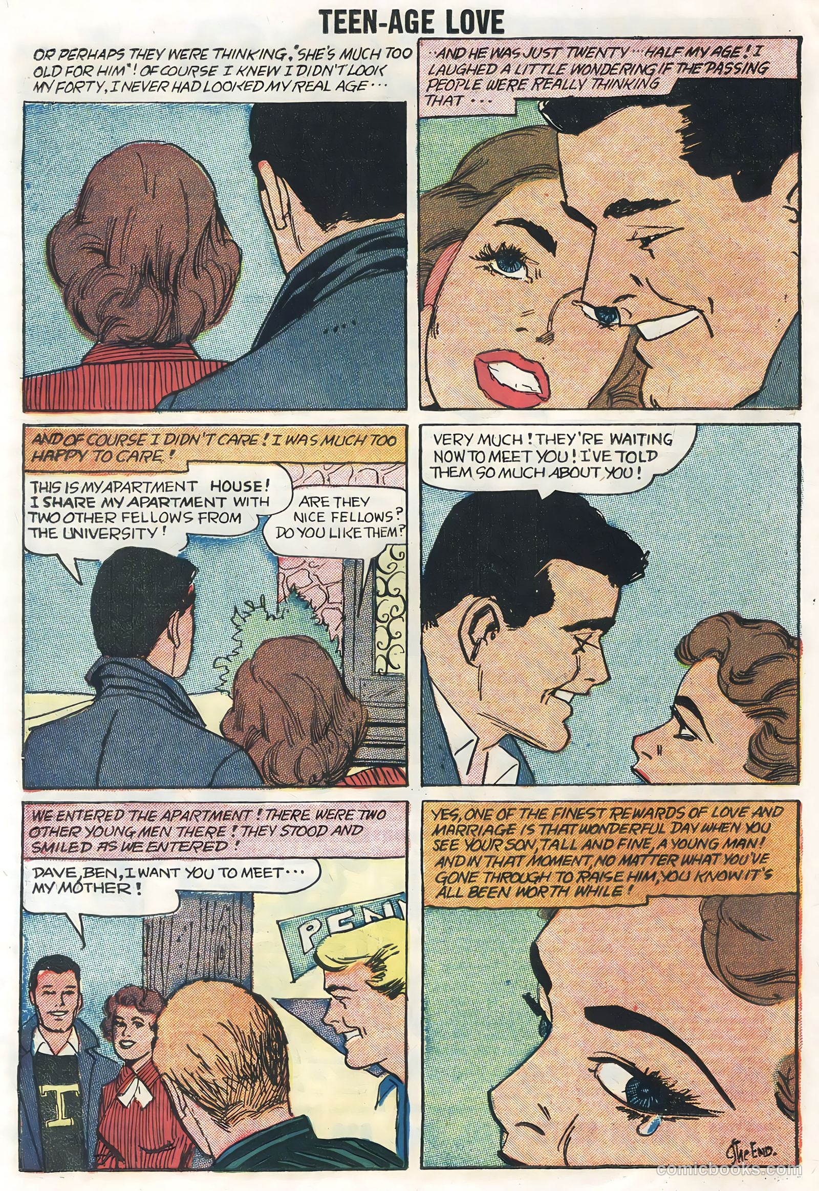 Teen-Age Love #5 (1958) — page 16 of 36