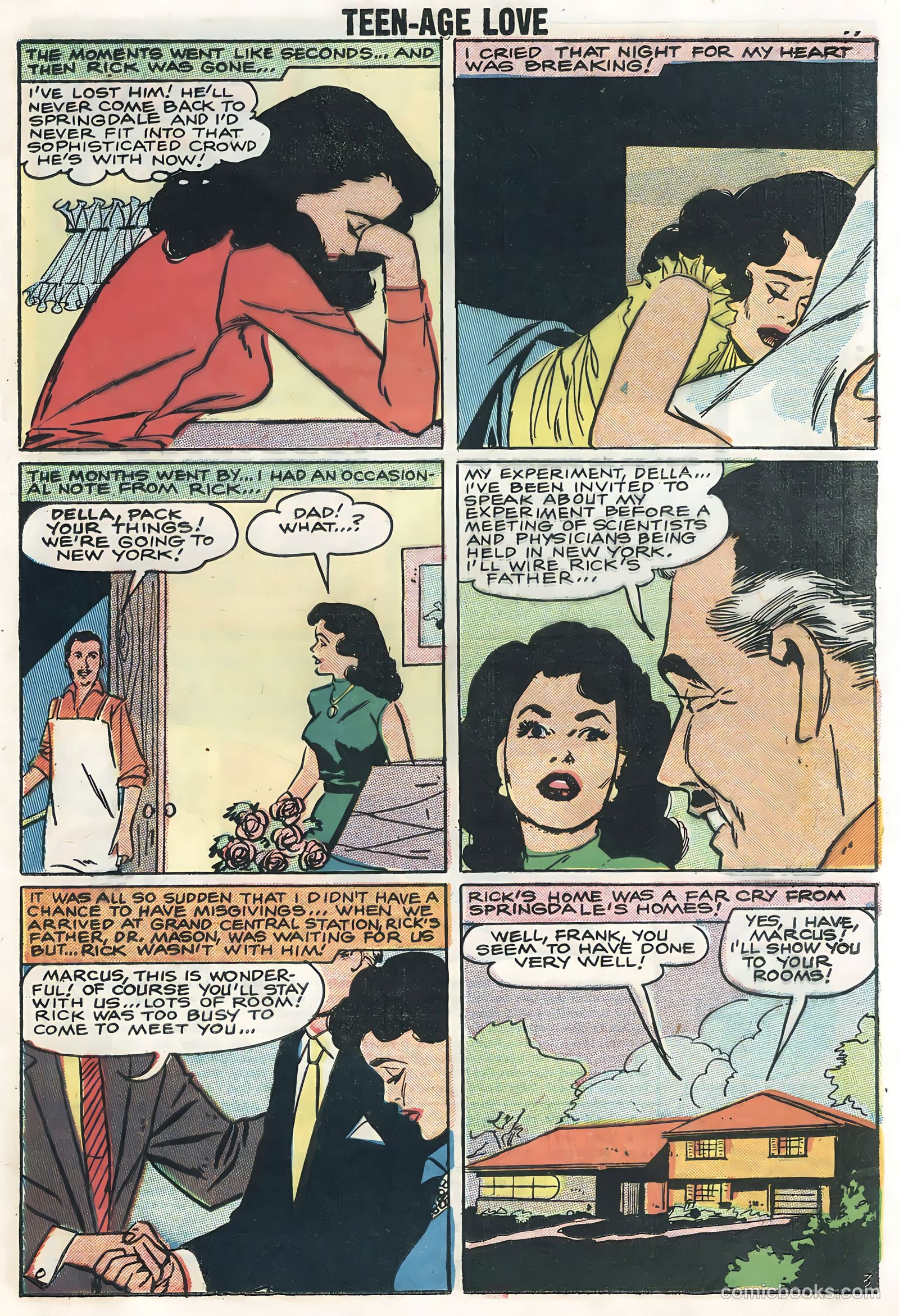 Teen-Age Love #5 (1958) — page 21 of 36