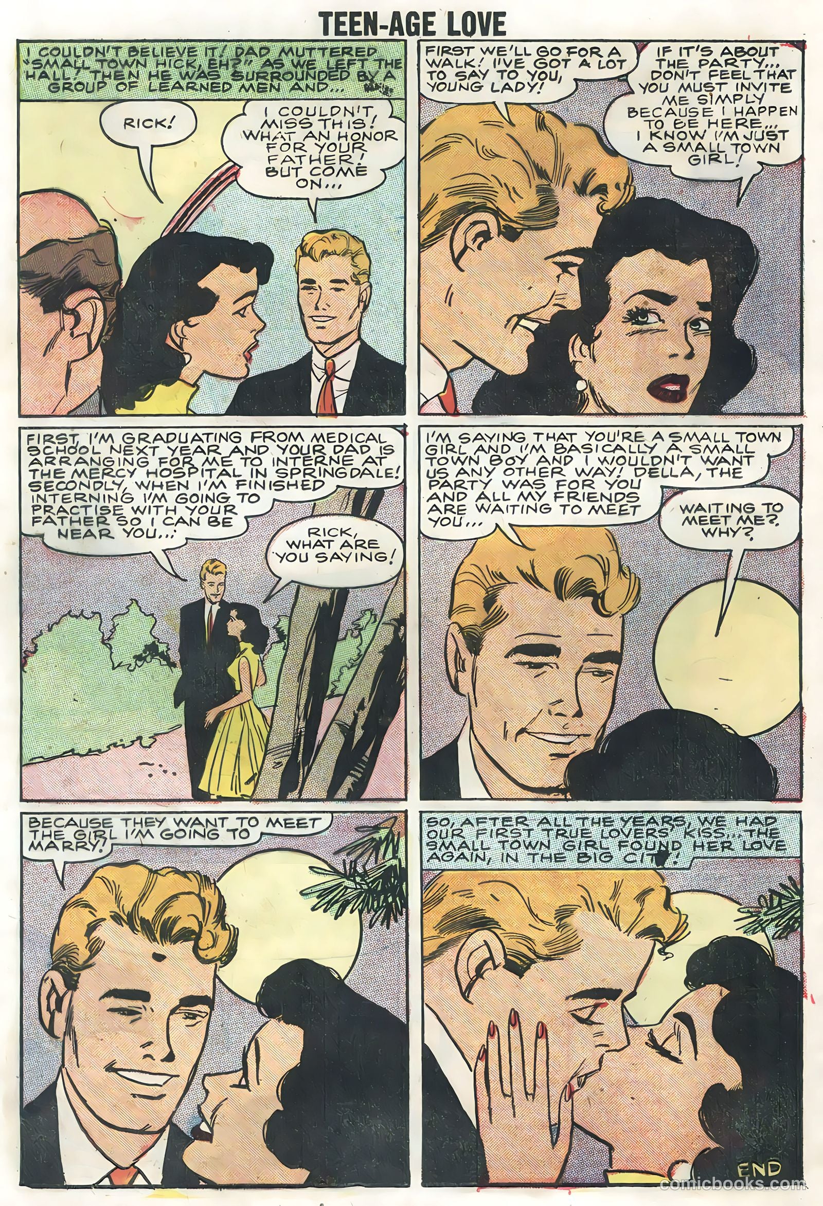 Teen-Age Love #5 (1958) — page 24 of 36
