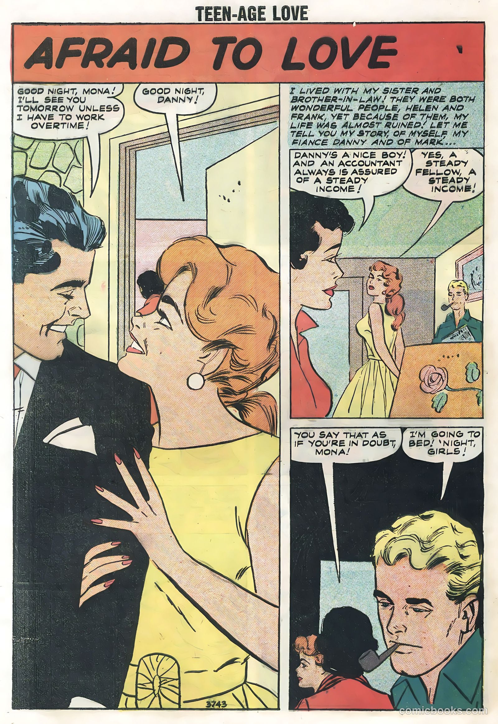 Teen-Age Love #5 (1958) — page 28 of 36