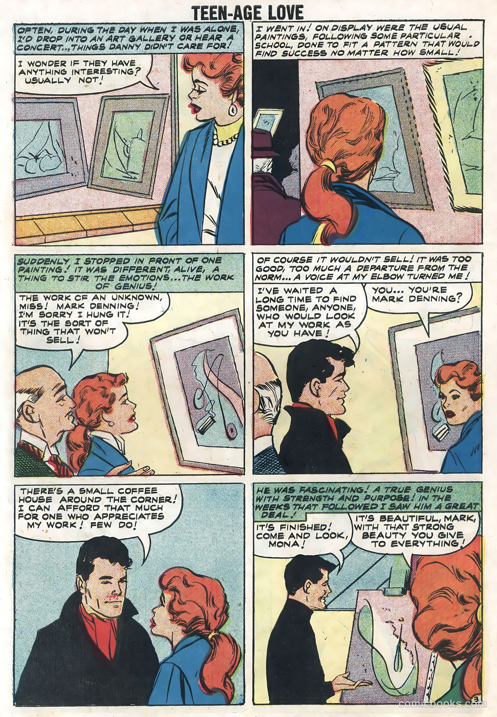 Teen-Age Love #5 (1958) — page 30 of 36