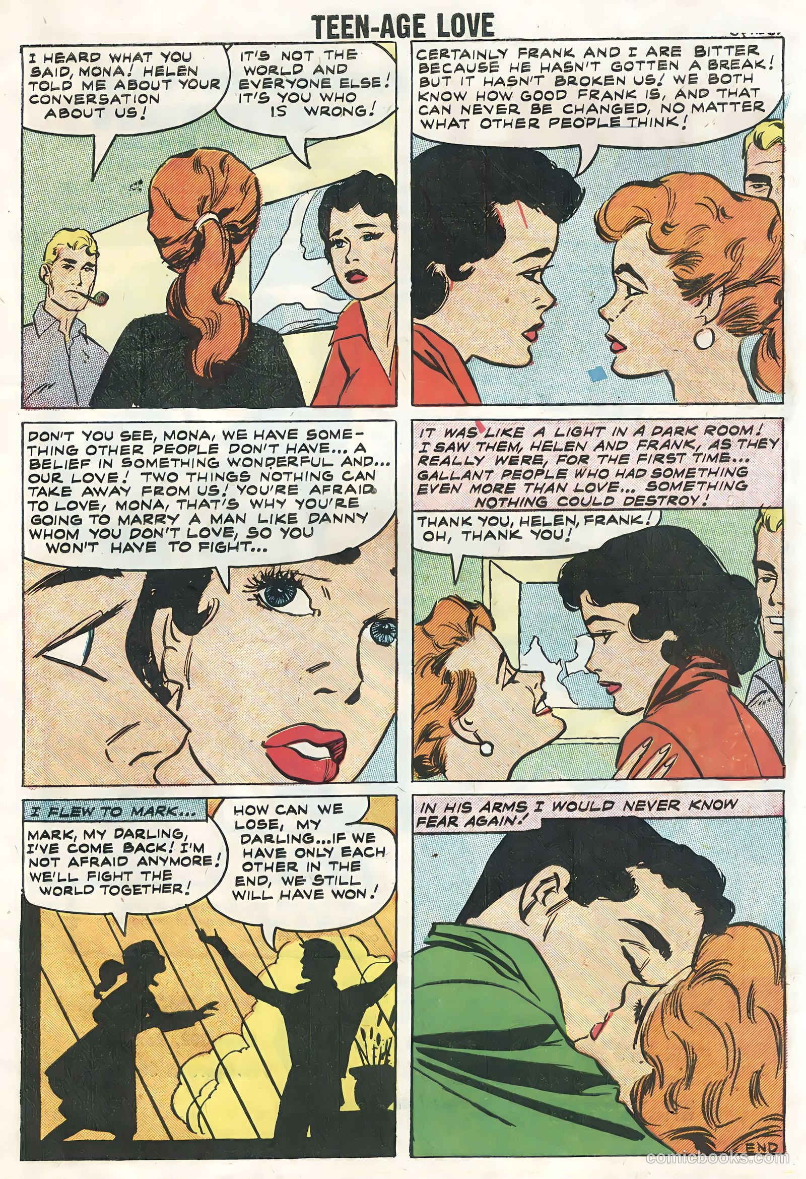 Teen-Age Love #5 (1958) — page 33 of 36