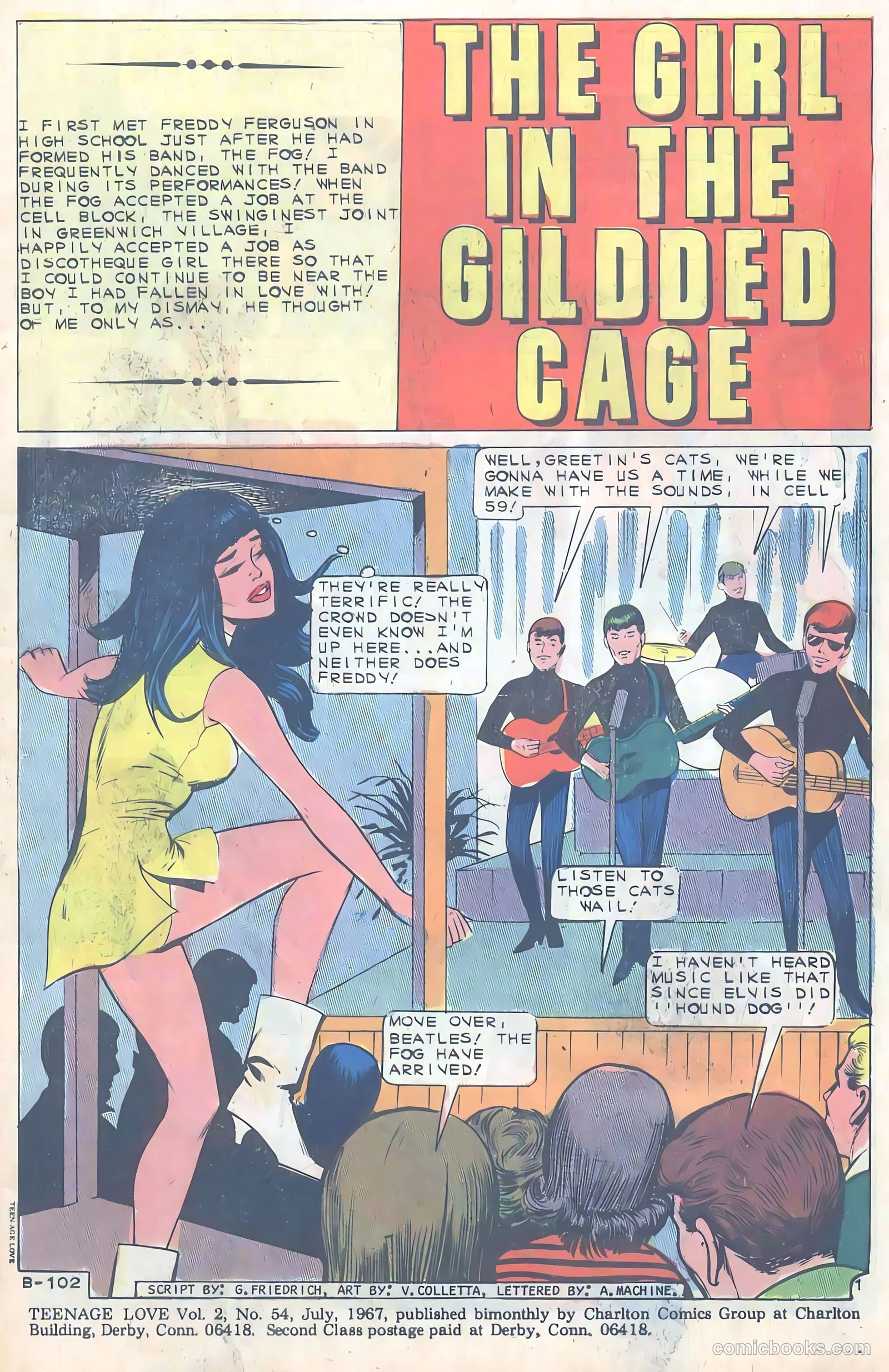 Teen-Age Love #54 (1967) — page 3 of 36