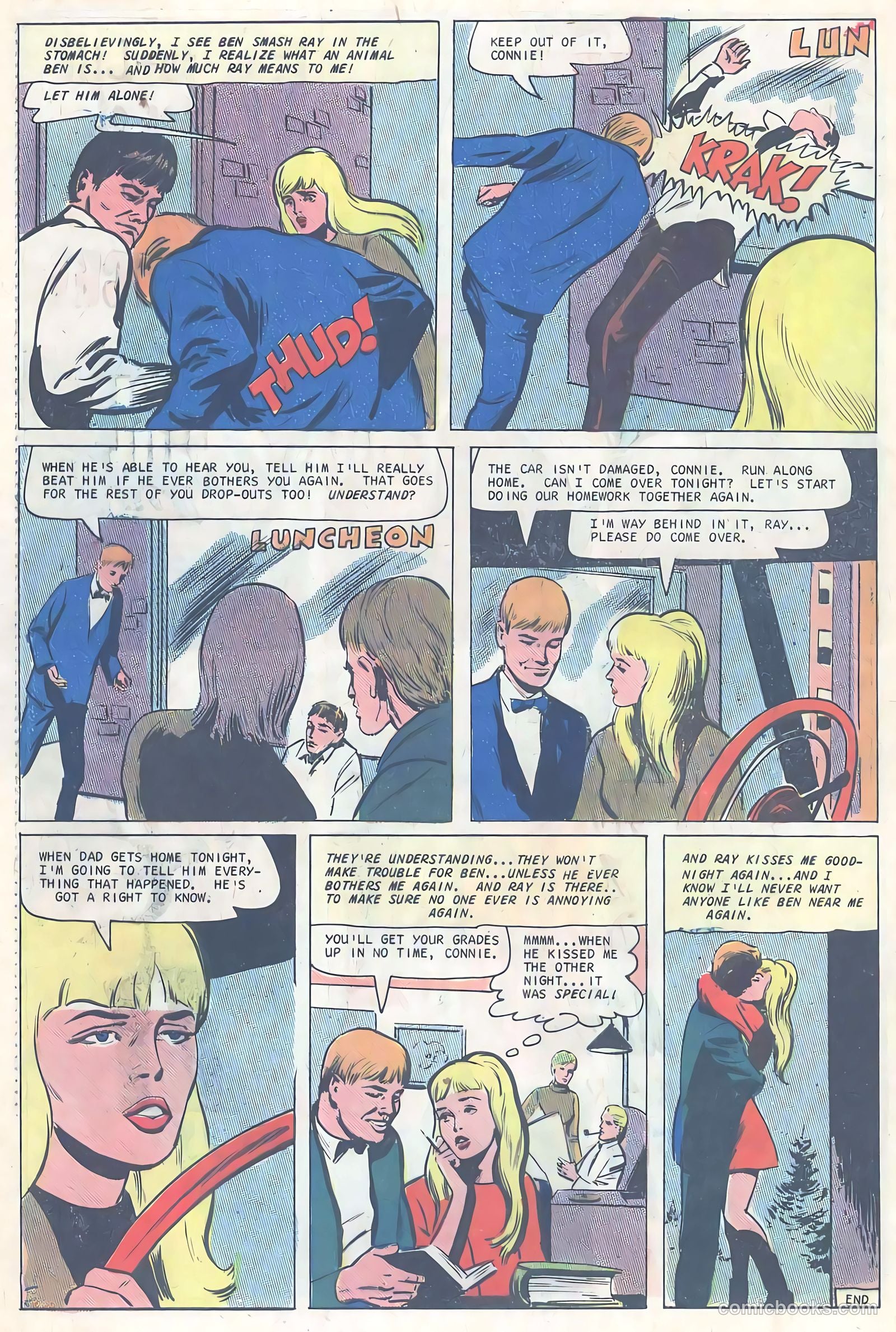 Teen-Age Love #54 (1967) — page 32 of 36