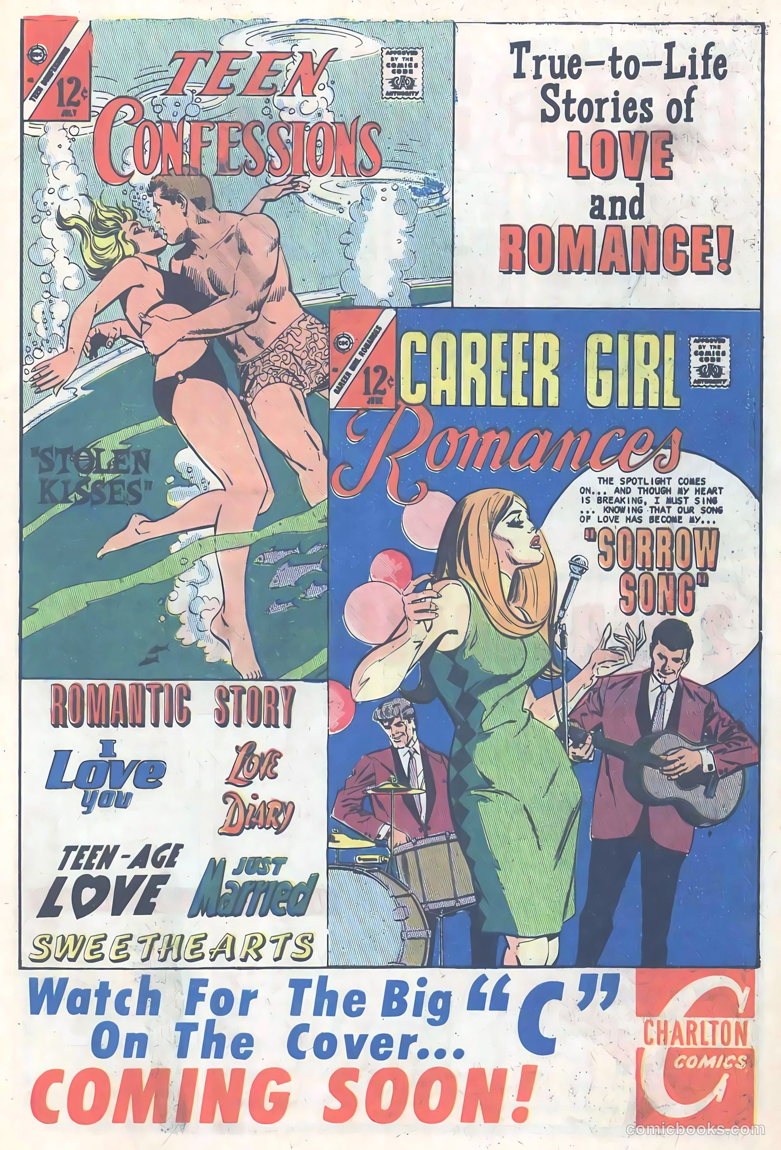 Teen-Age Love #54 (1967) — page 33 of 36