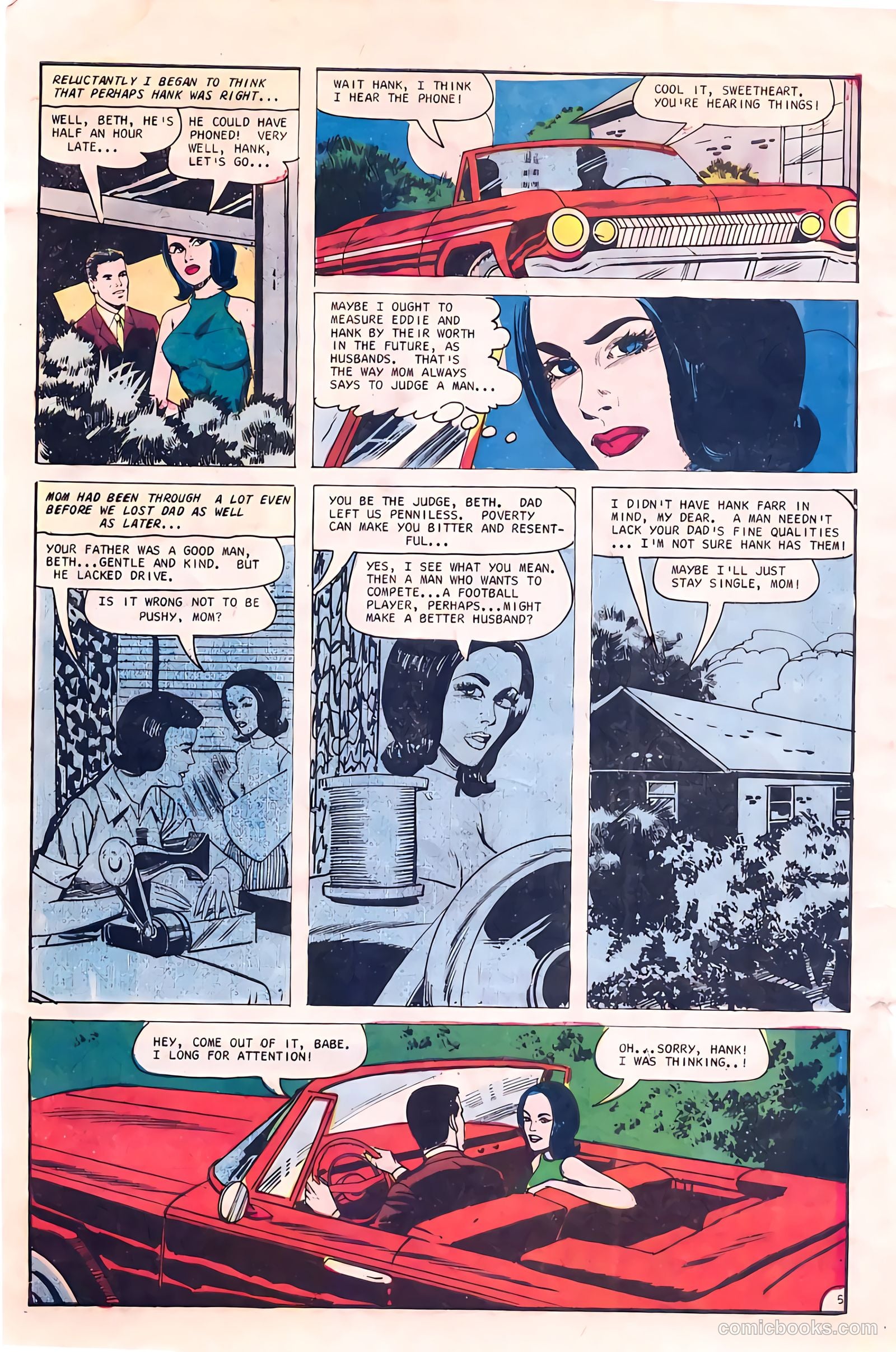 Teen-Age Love #55 (1967) — page 8 of 36