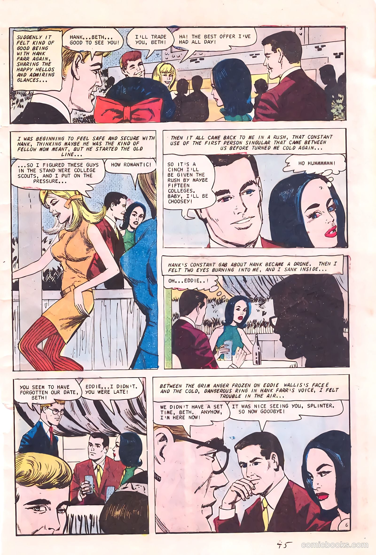 Teen-Age Love #55 (1967) — page 9 of 36