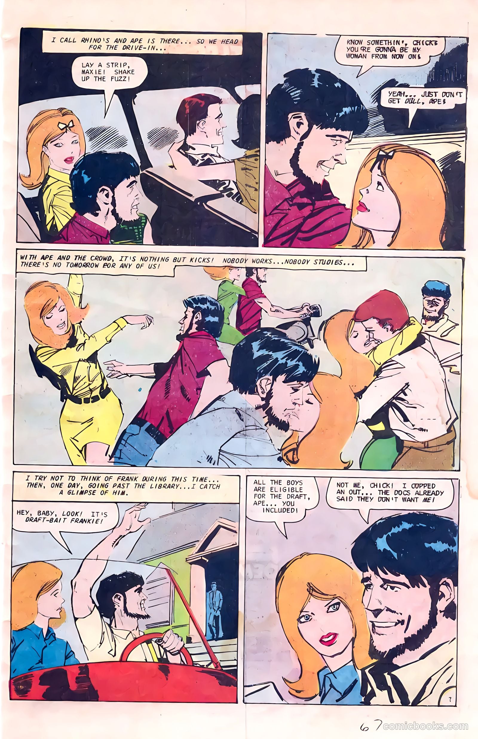 Teen-Age Love #55 (1967) — page 31 of 36