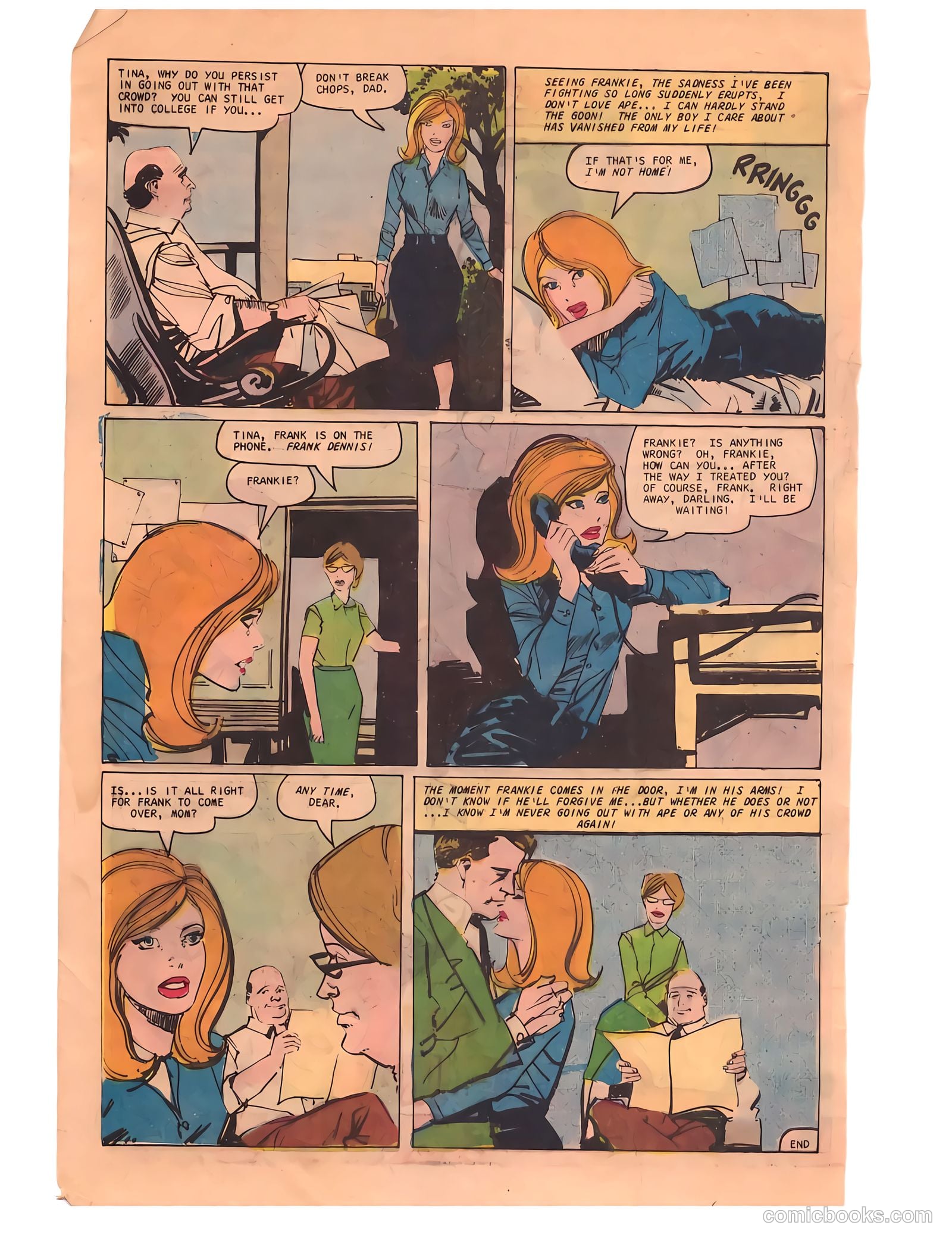 Teen-Age Love #55 (1967) — page 32 of 36