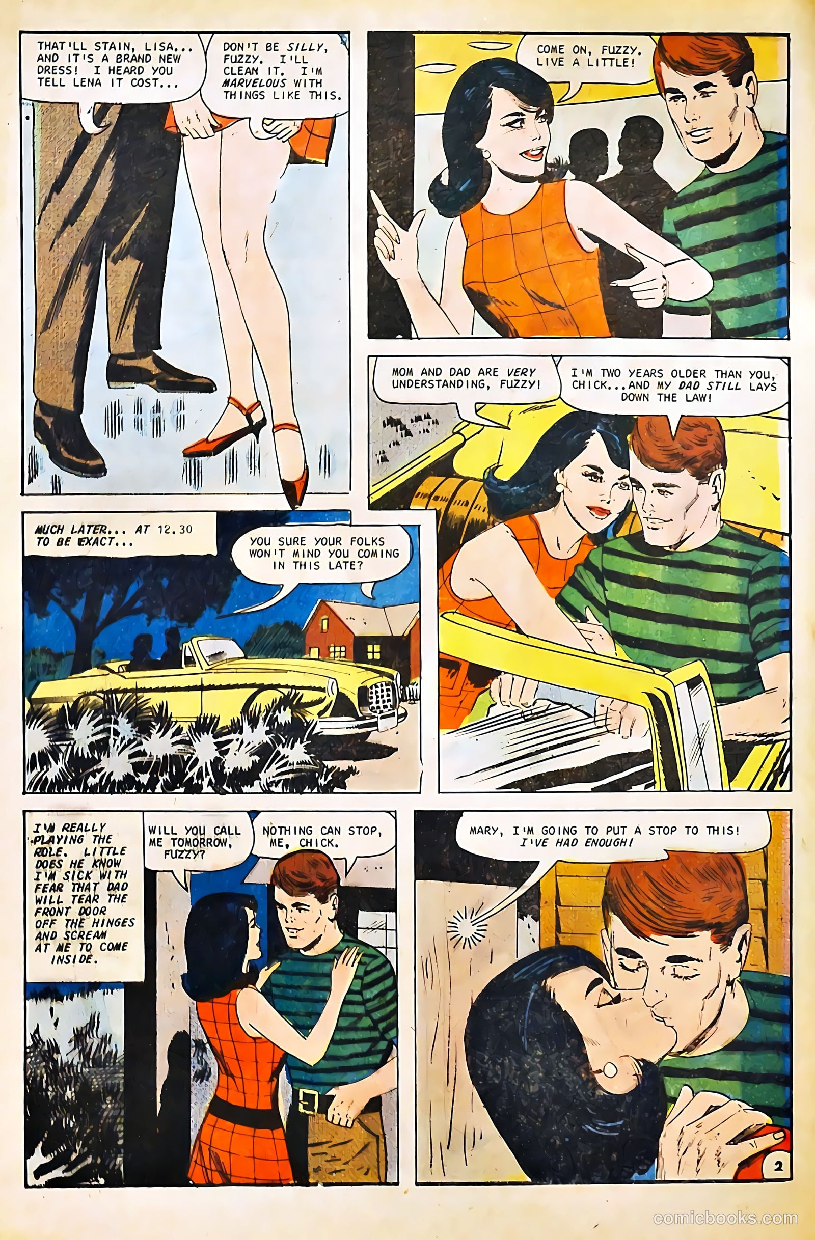 Teen-Age Love #56 (1967) — page 4 of 36